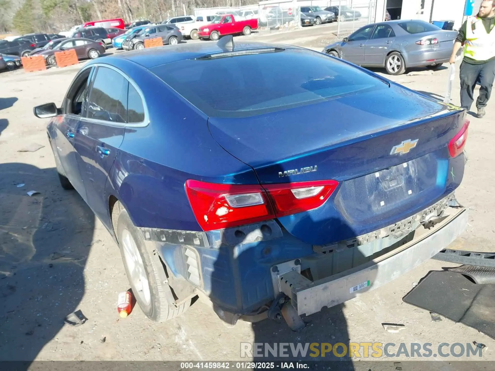 3 Photograph of a damaged car 1G1ZB5ST4KF201785 CHEVROLET MALIBU 2019