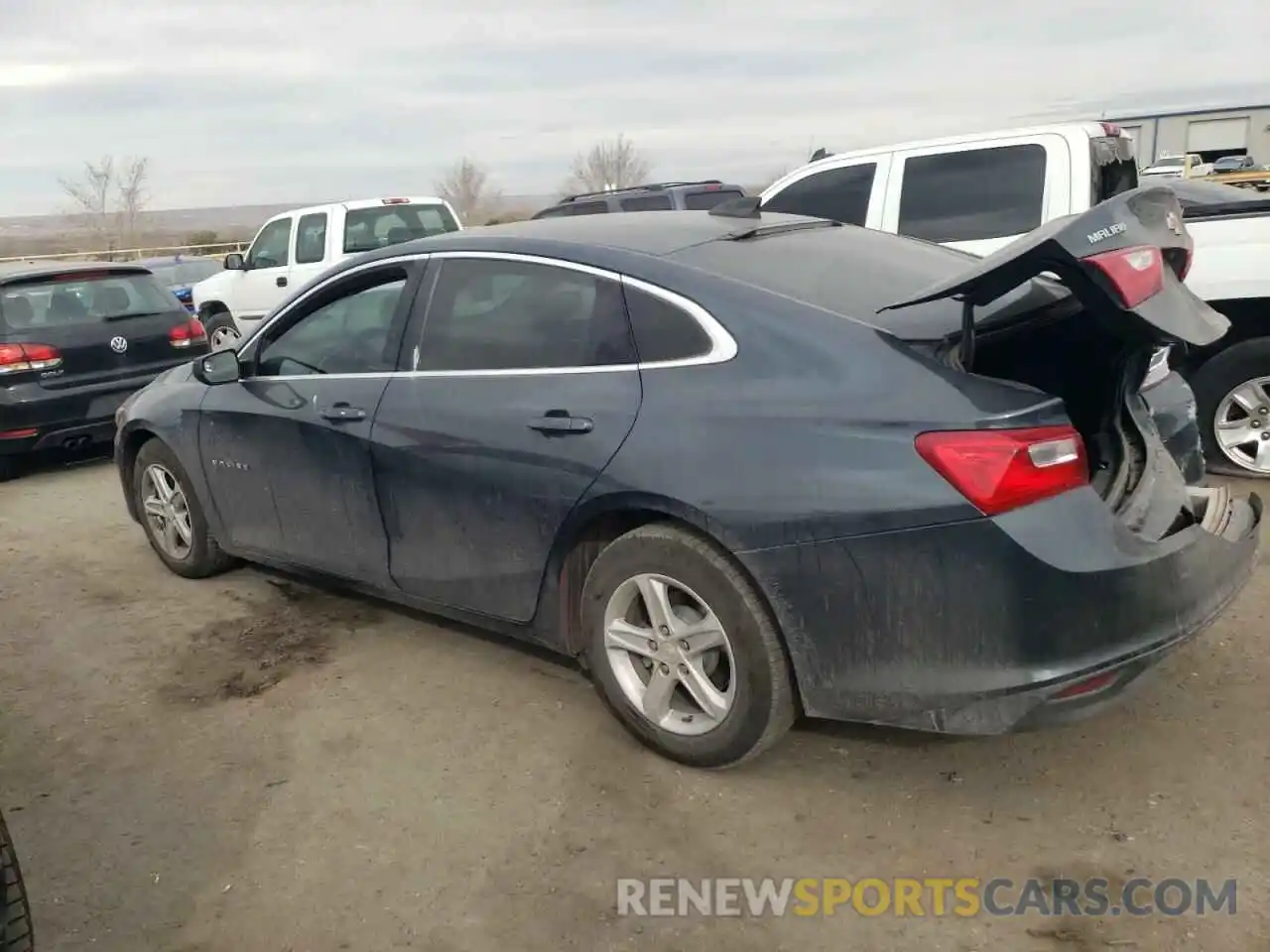 2 Photograph of a damaged car 1G1ZB5ST4KF216755 CHEVROLET MALIBU 2019