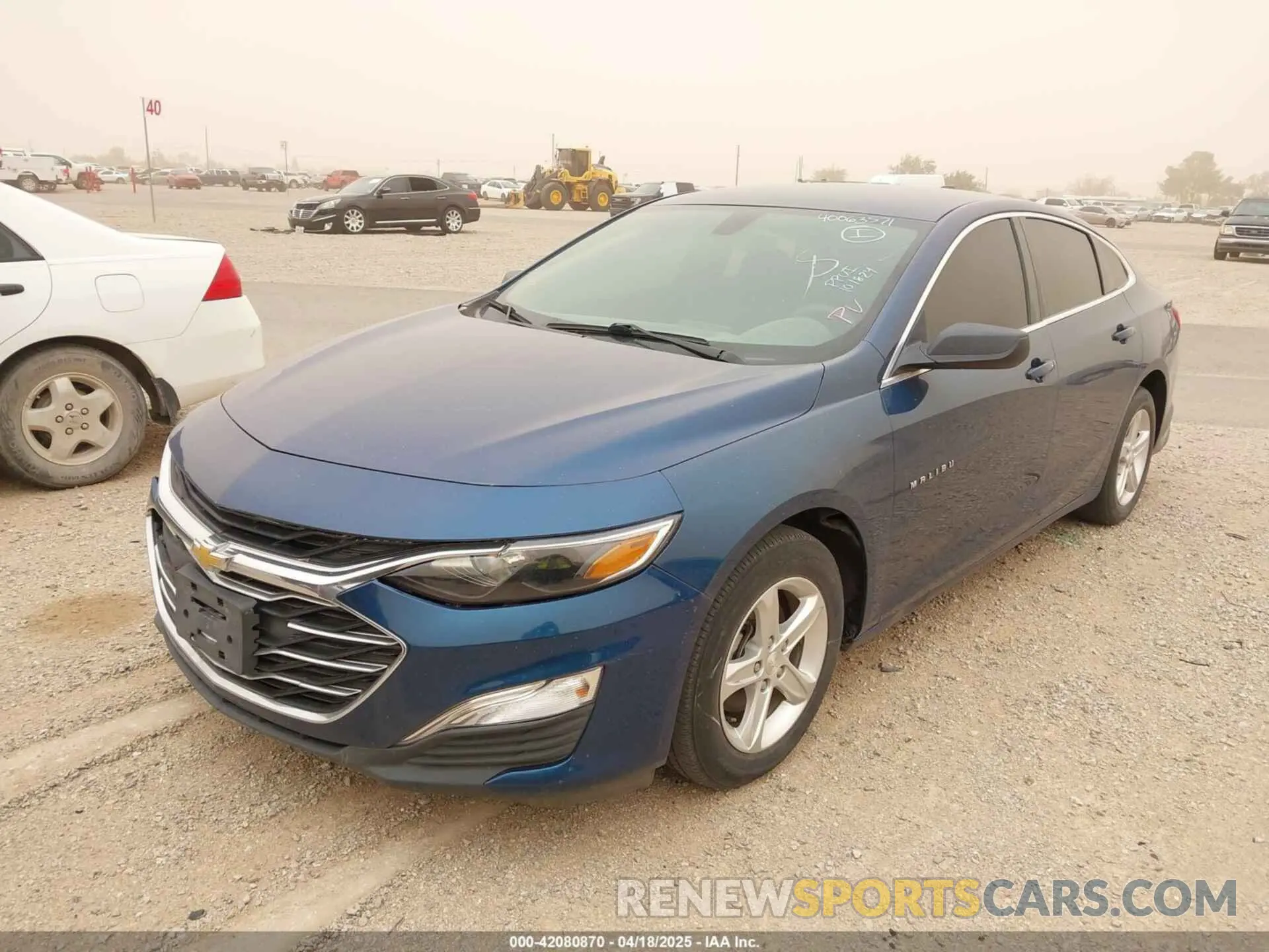 2 Photograph of a damaged car 1G1ZB5ST5KF127289 CHEVROLET MALIBU 2019