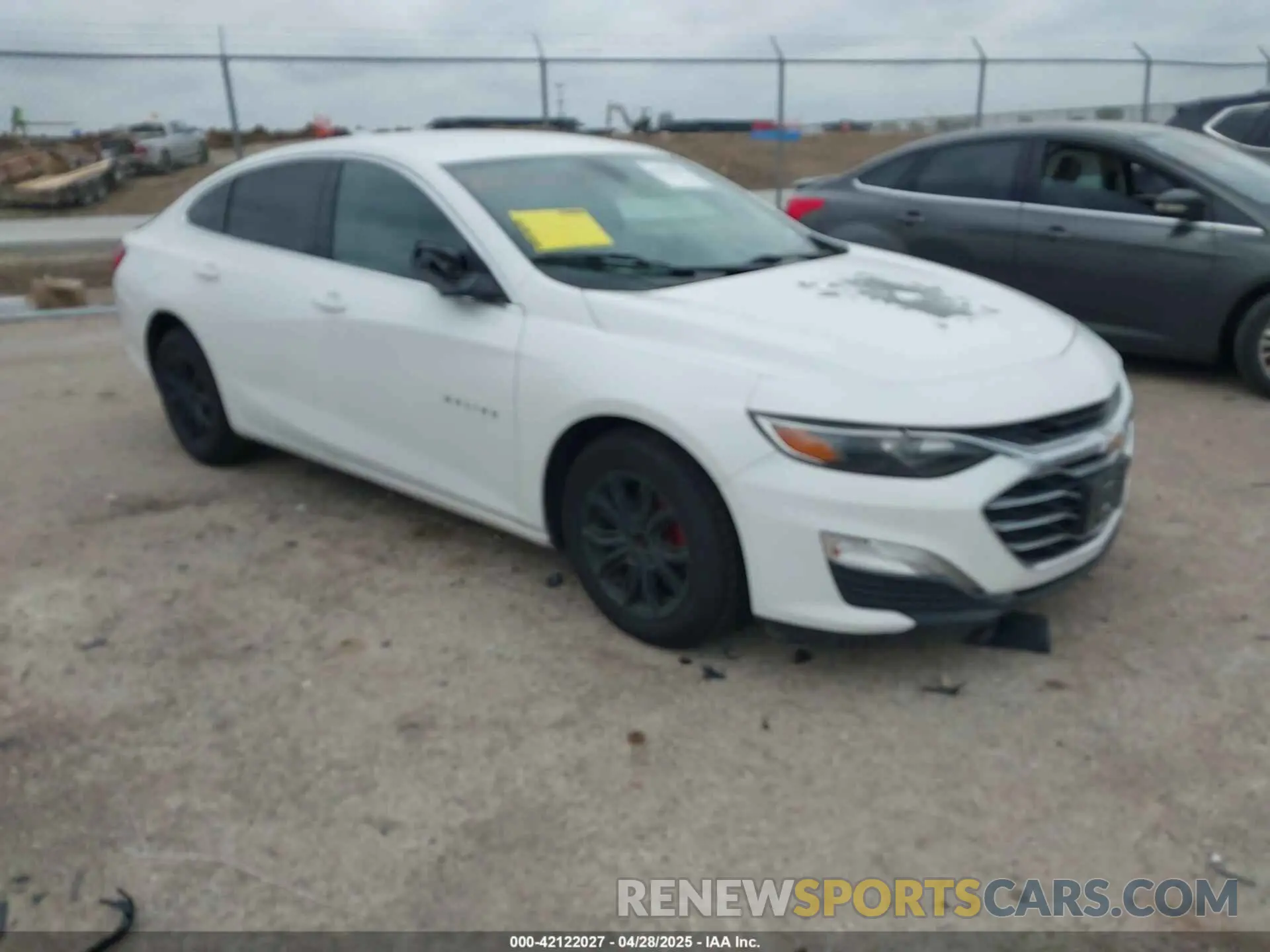 1 Photograph of a damaged car 1G1ZB5ST5KF141614 CHEVROLET MALIBU 2019