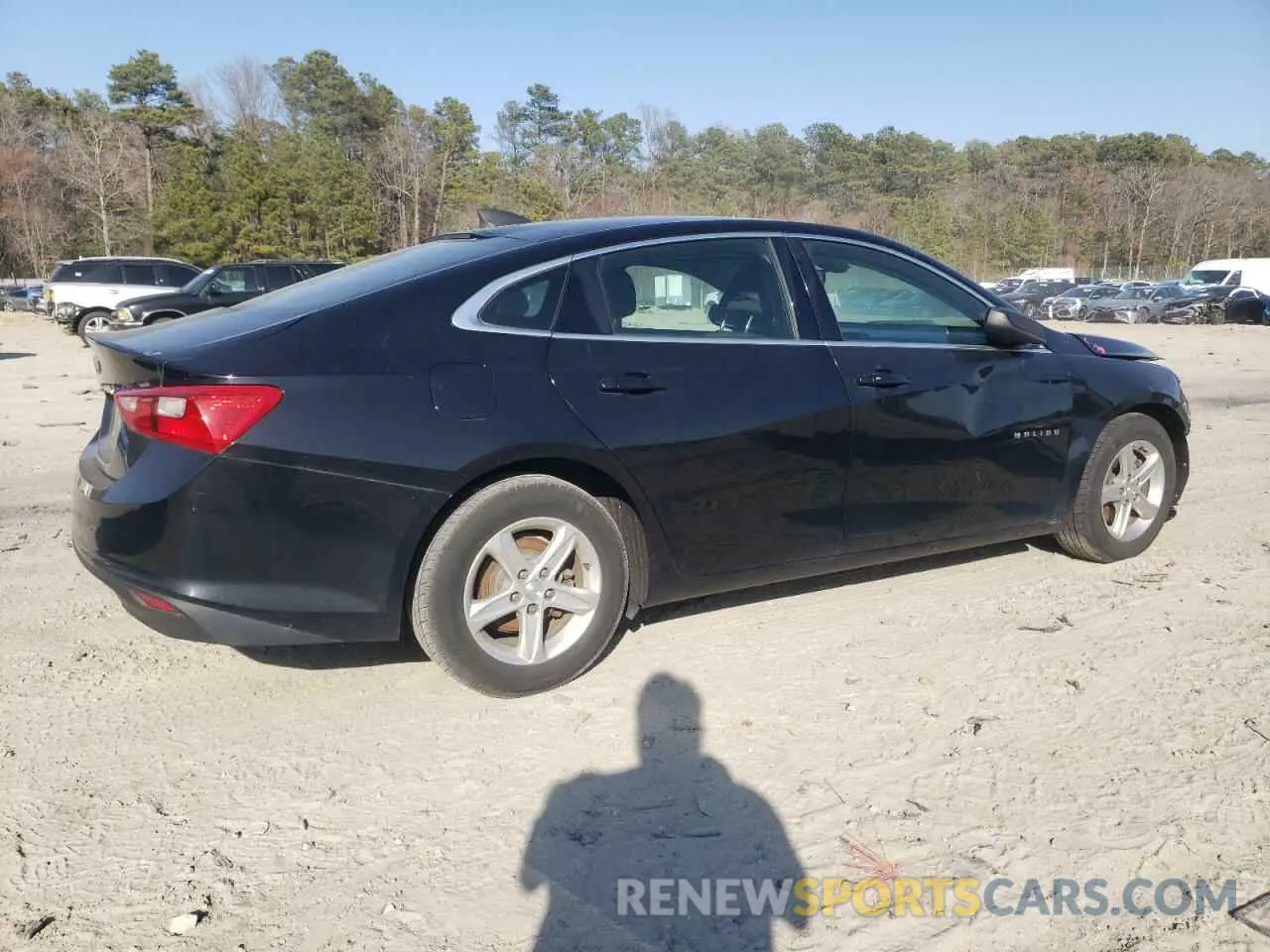3 Photograph of a damaged car 1G1ZB5ST5KF143038 CHEVROLET MALIBU 2019