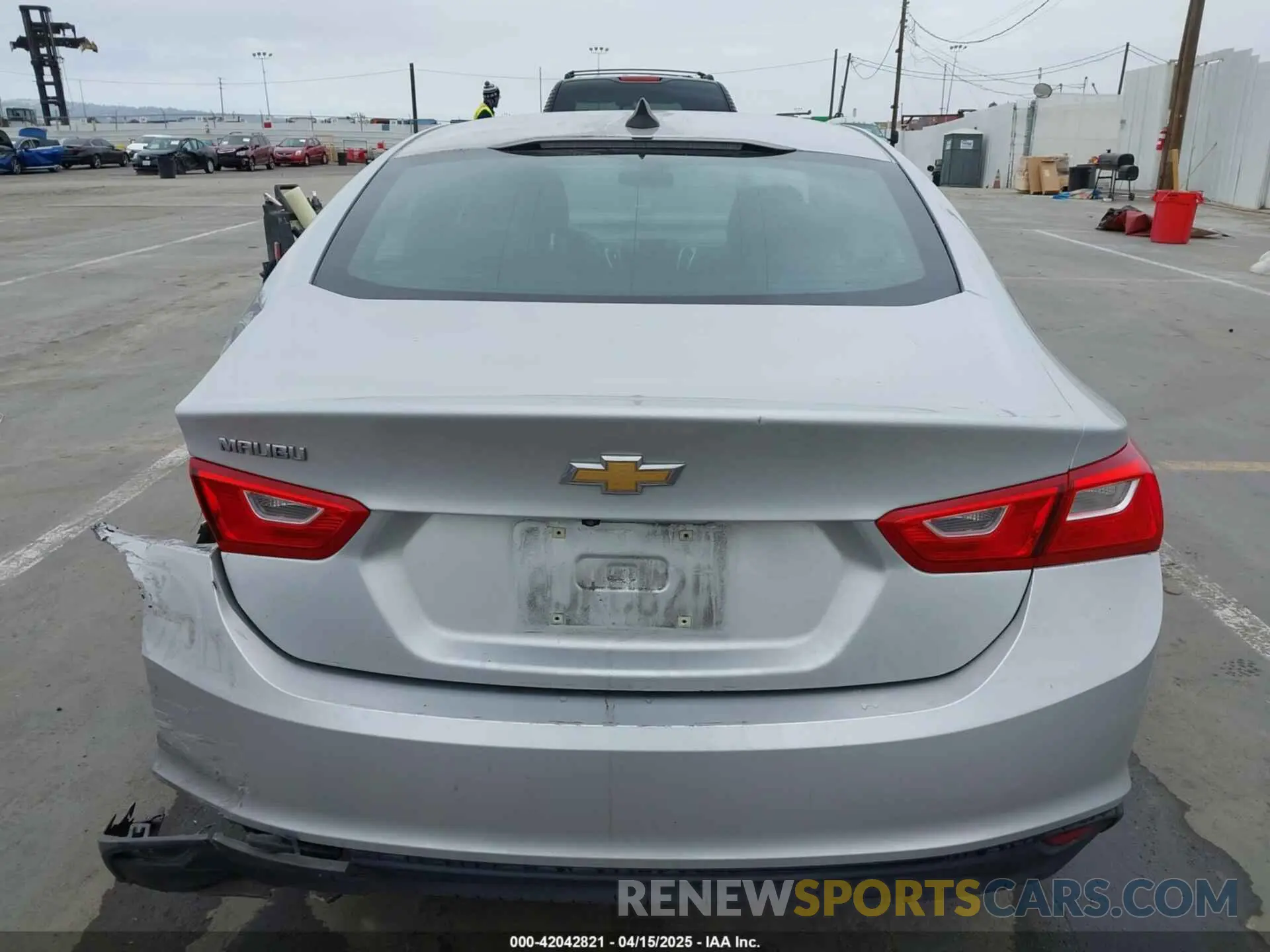 16 Photograph of a damaged car 1G1ZB5ST5KF144156 CHEVROLET MALIBU 2019