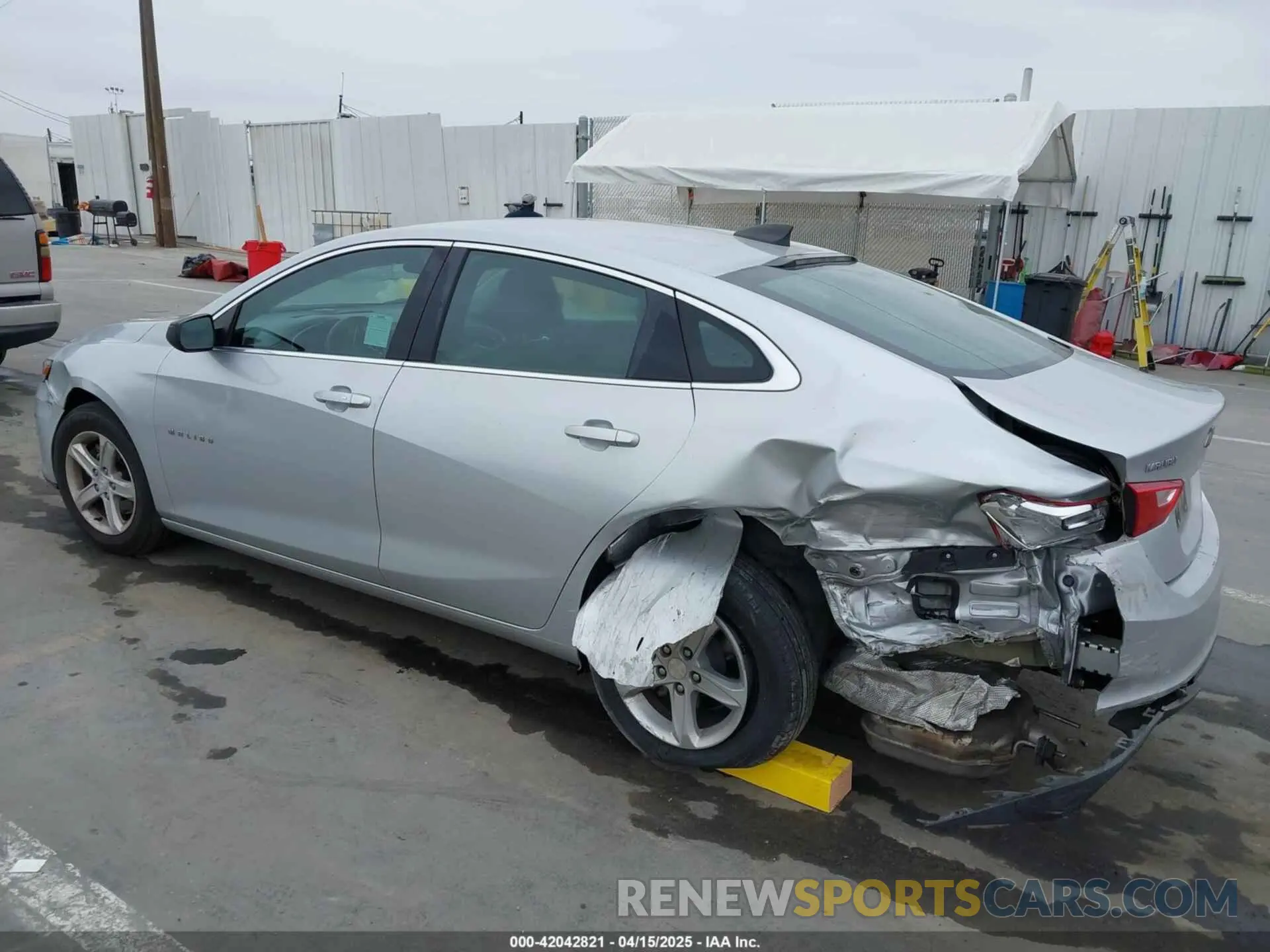 3 Photograph of a damaged car 1G1ZB5ST5KF144156 CHEVROLET MALIBU 2019