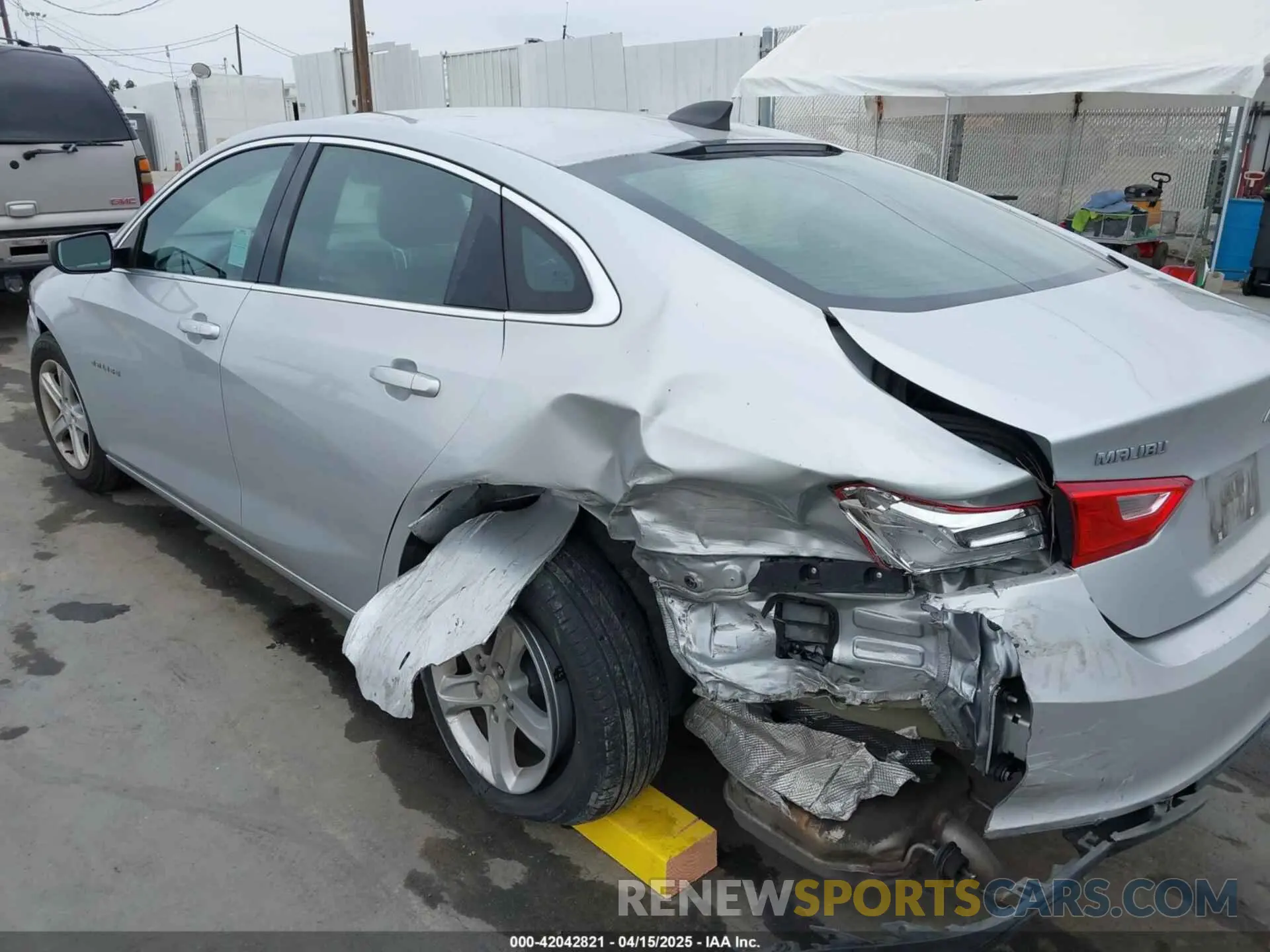 6 Photograph of a damaged car 1G1ZB5ST5KF144156 CHEVROLET MALIBU 2019