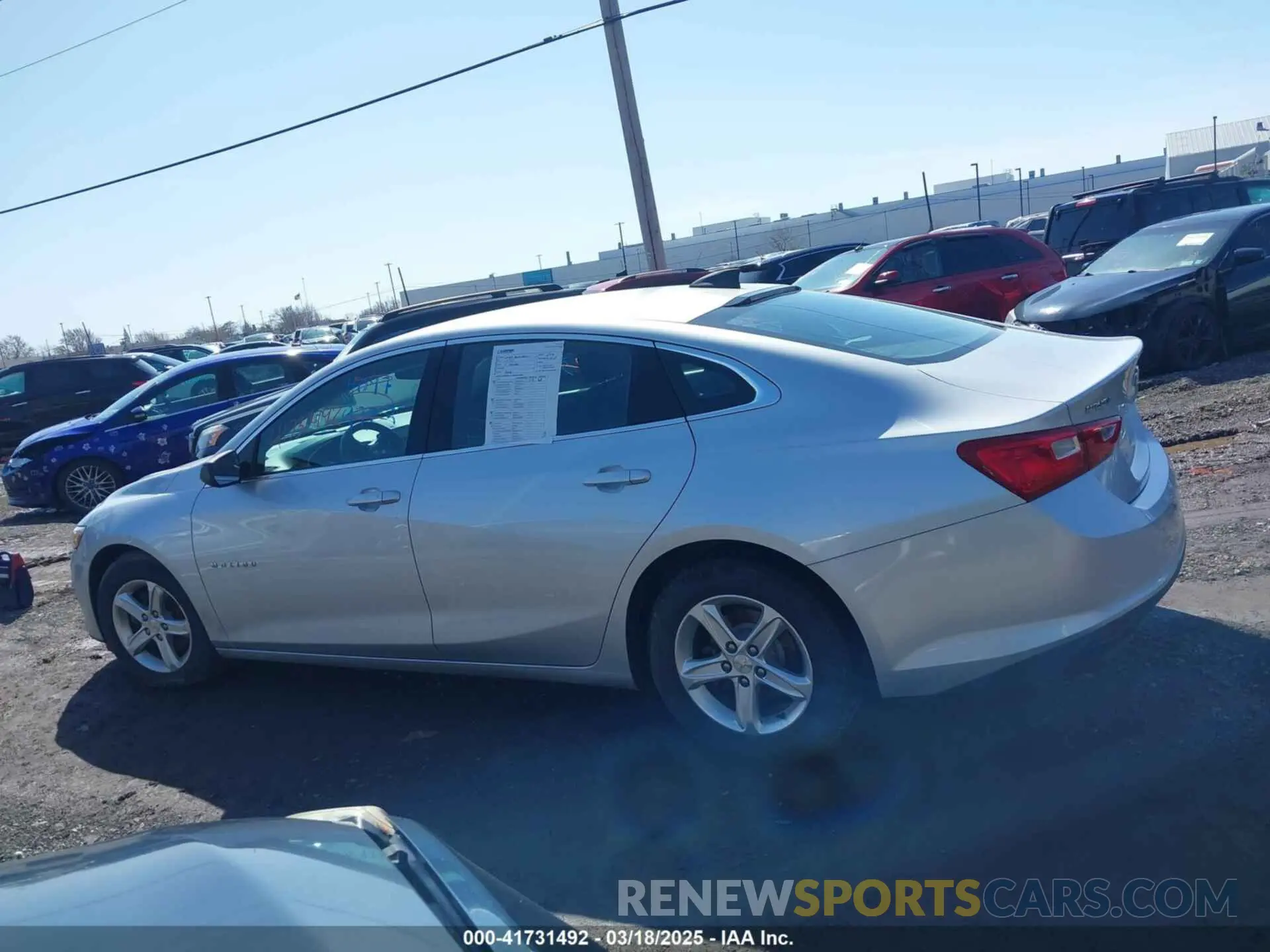 14 Photograph of a damaged car 1G1ZB5ST5KF147591 CHEVROLET MALIBU 2019