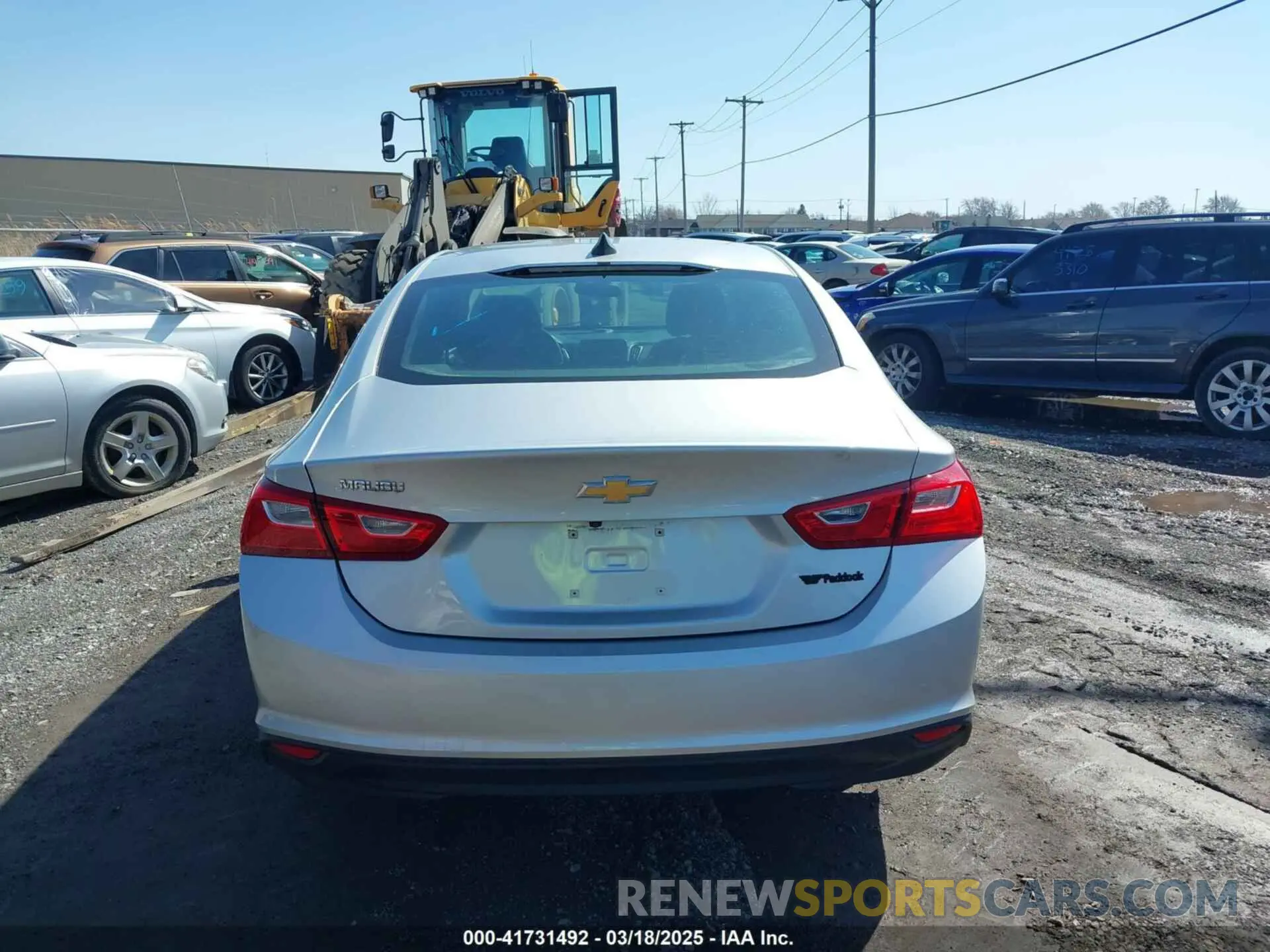 16 Photograph of a damaged car 1G1ZB5ST5KF147591 CHEVROLET MALIBU 2019