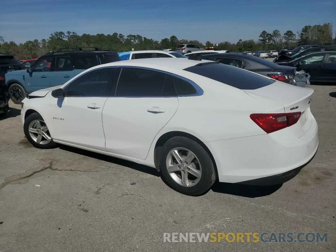 2 Photograph of a damaged car 1G1ZB5ST5KF174337 CHEVROLET MALIBU 2019