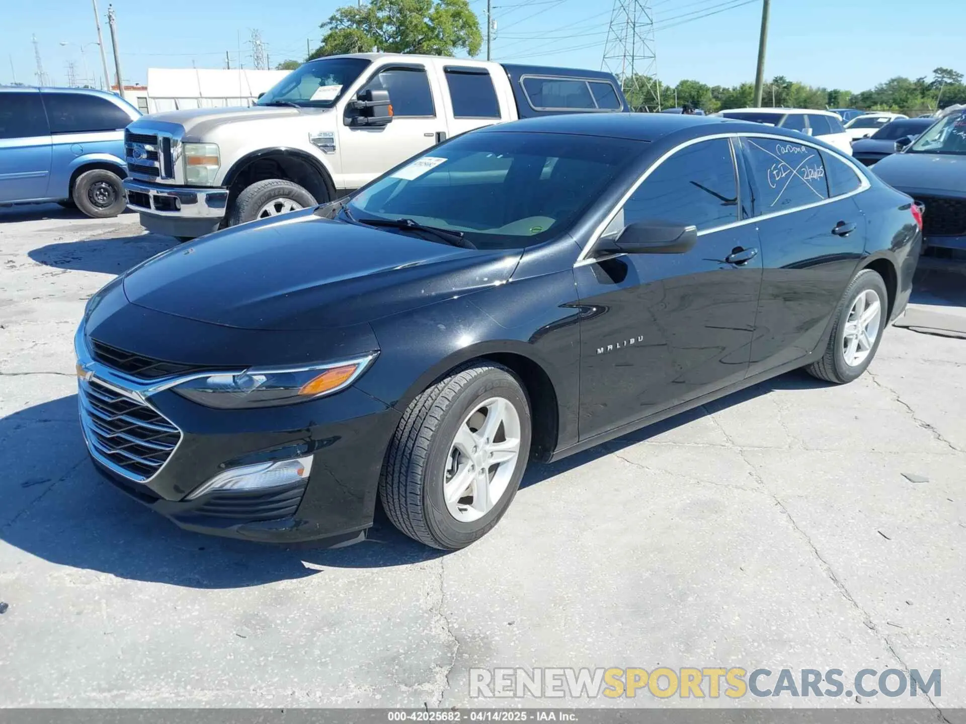 2 Photograph of a damaged car 1G1ZB5ST5KF191610 CHEVROLET MALIBU 2019