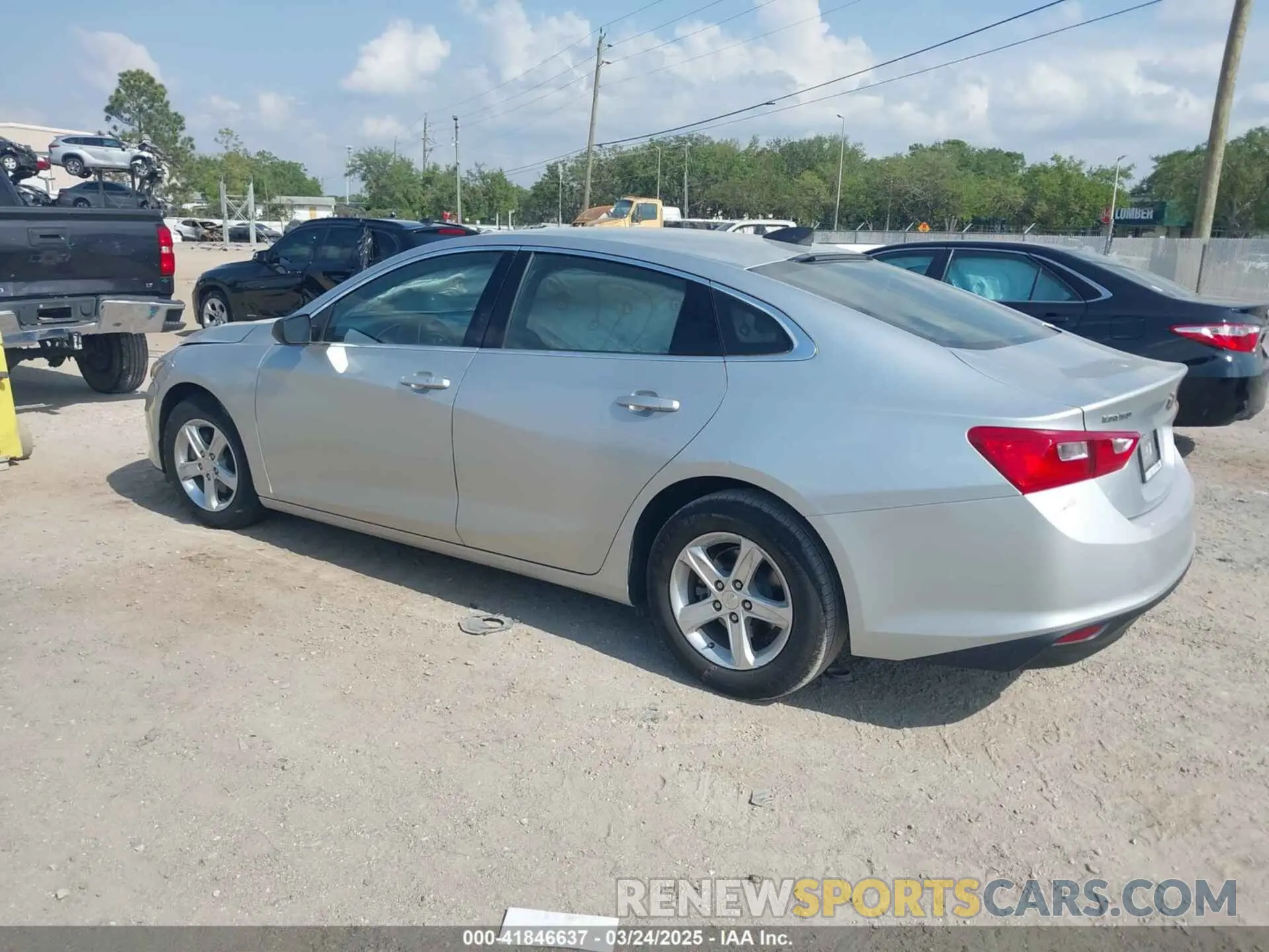 3 Photograph of a damaged car 1G1ZB5ST5KF222757 CHEVROLET MALIBU 2019