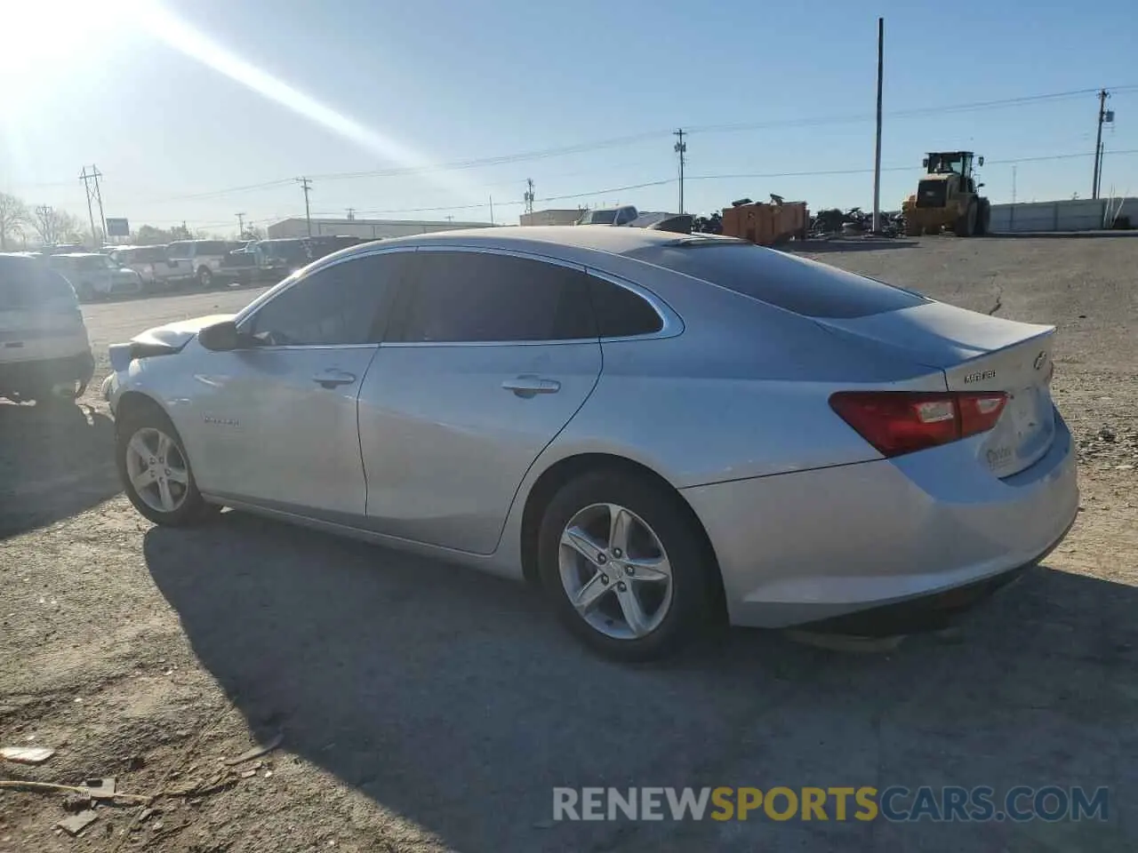 2 Photograph of a damaged car 1G1ZB5ST6KF127575 CHEVROLET MALIBU 2019