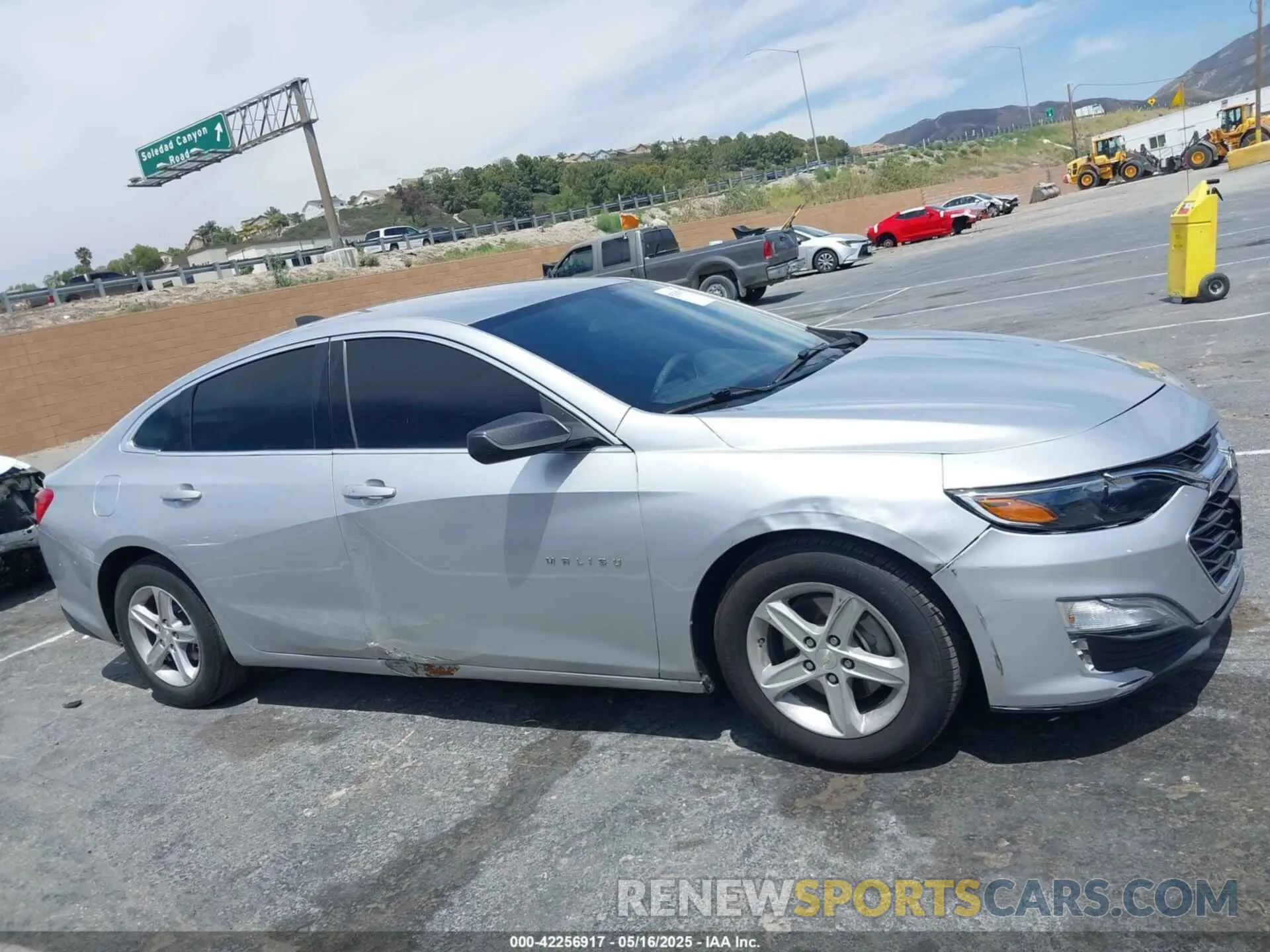 13 Photograph of a damaged car 1G1ZB5ST6KF145767 CHEVROLET MALIBU 2019