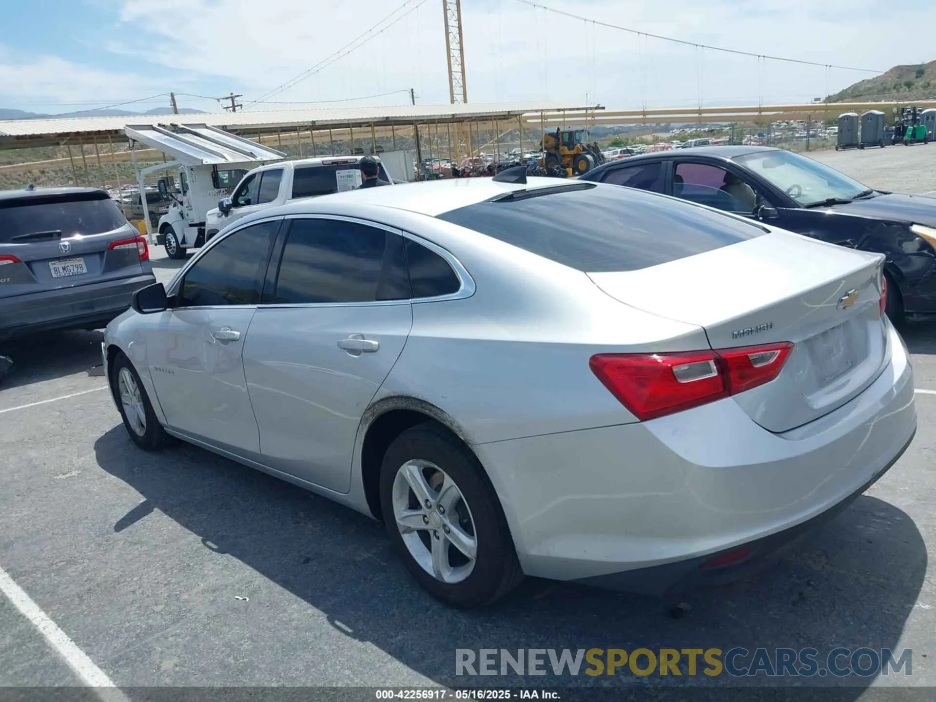 3 Photograph of a damaged car 1G1ZB5ST6KF145767 CHEVROLET MALIBU 2019