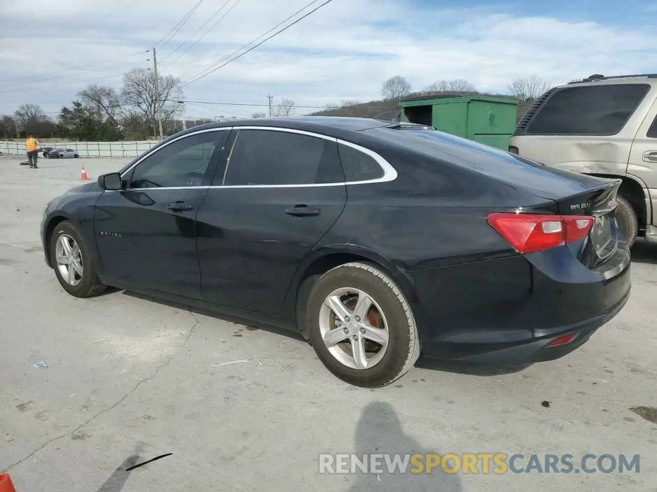 2 Photograph of a damaged car 1G1ZB5ST6KF185346 CHEVROLET MALIBU 2019