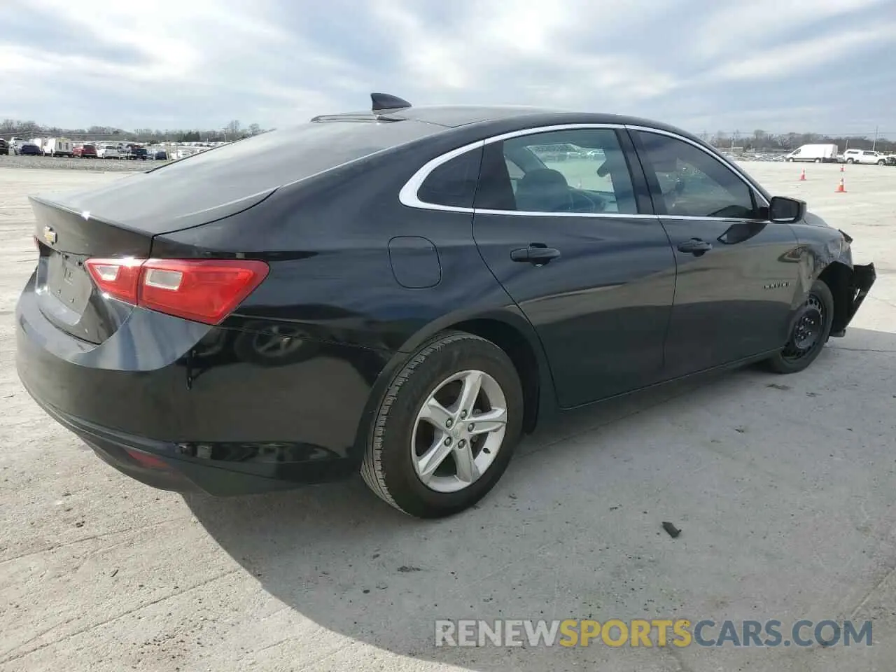 3 Photograph of a damaged car 1G1ZB5ST6KF185346 CHEVROLET MALIBU 2019