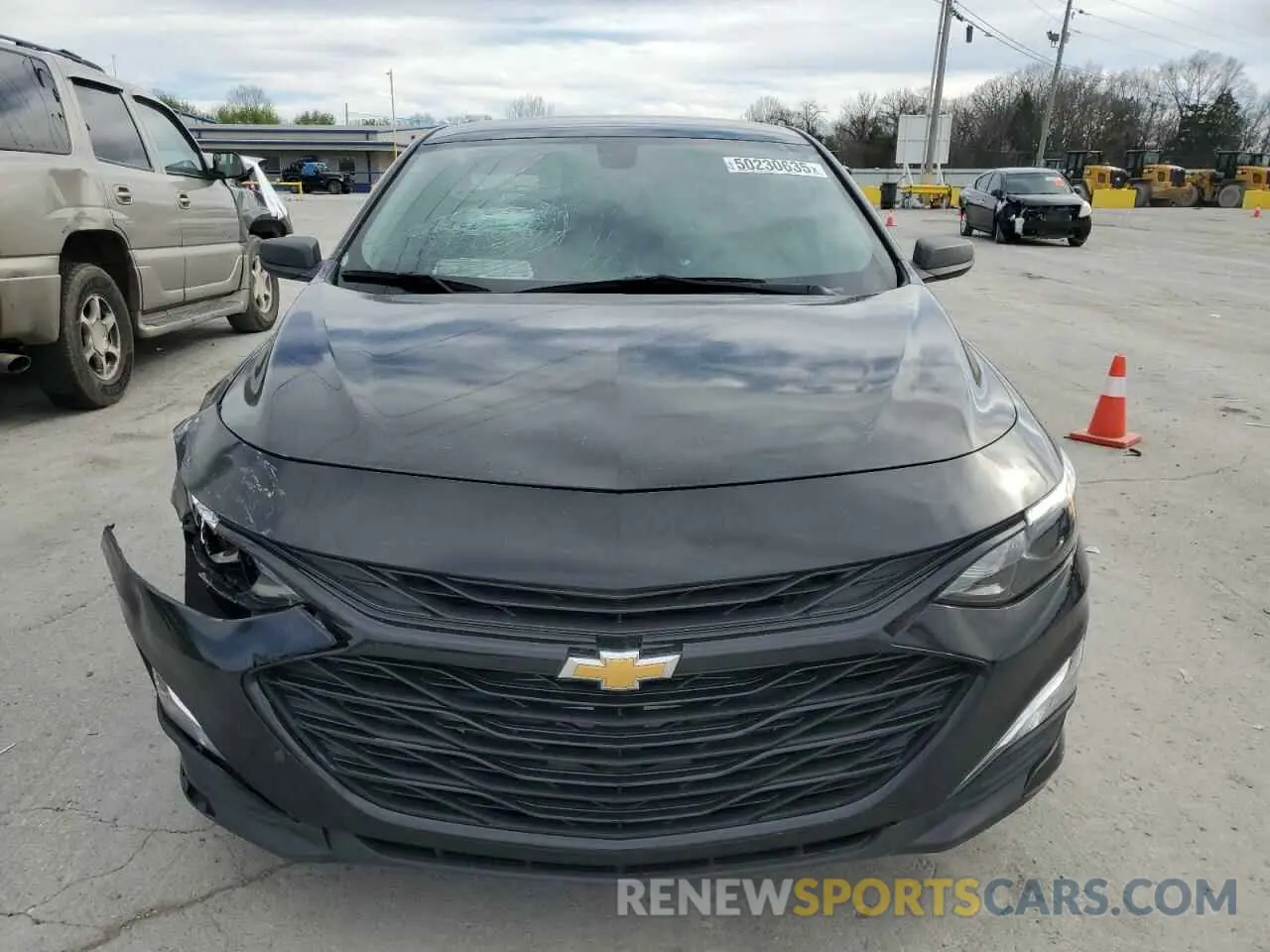 5 Photograph of a damaged car 1G1ZB5ST6KF185346 CHEVROLET MALIBU 2019