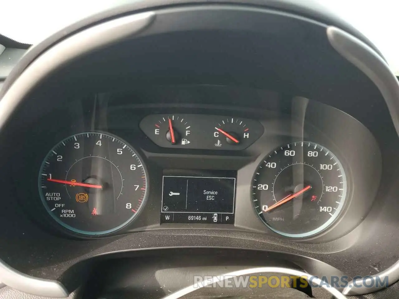 9 Photograph of a damaged car 1G1ZB5ST6KF185346 CHEVROLET MALIBU 2019