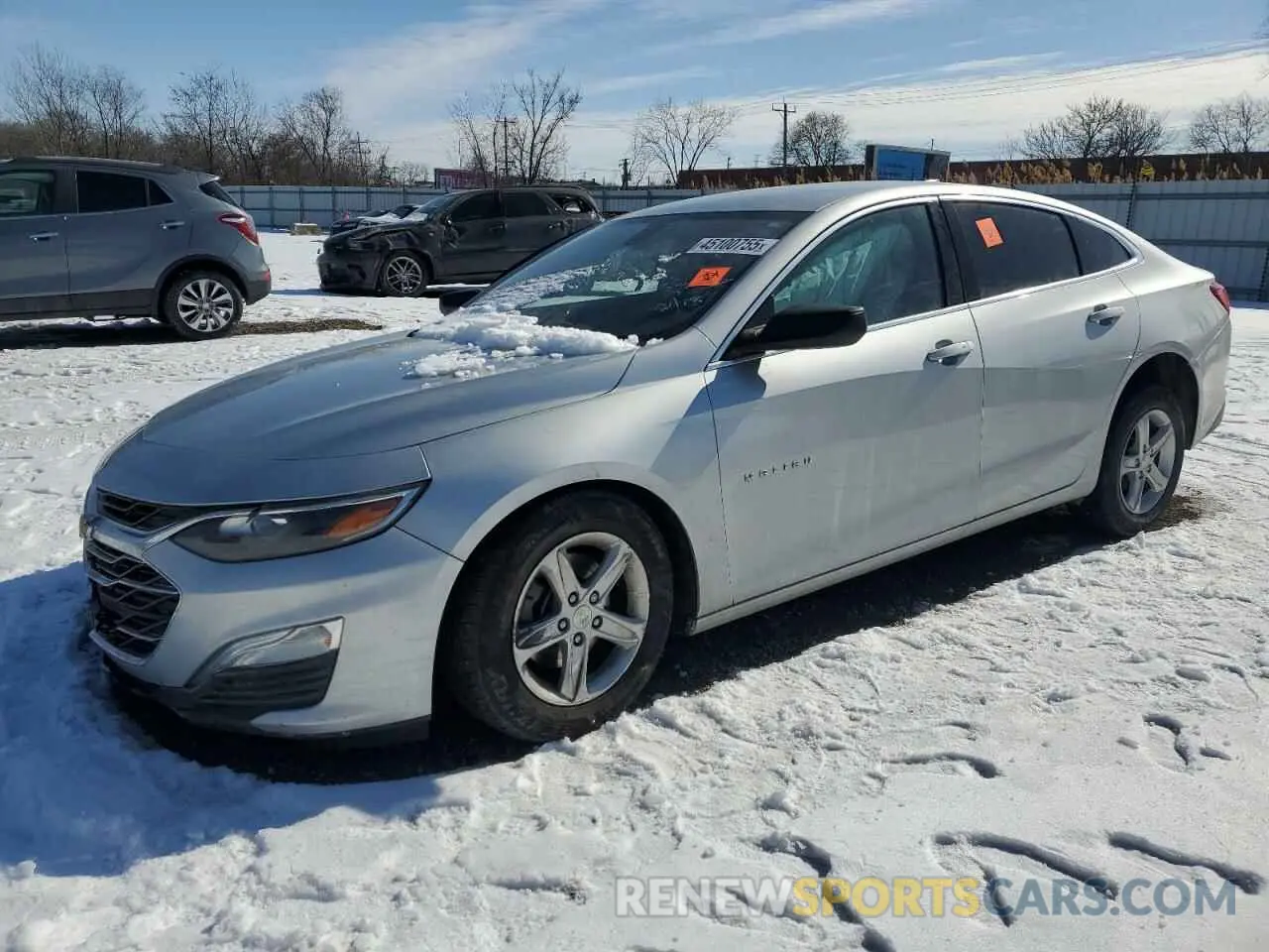 1 Photograph of a damaged car 1G1ZB5ST6KF199411 CHEVROLET MALIBU 2019
