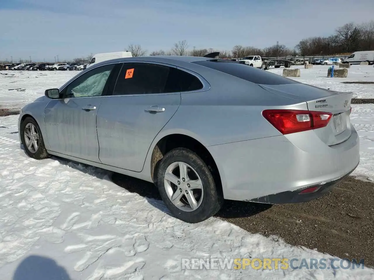 2 Photograph of a damaged car 1G1ZB5ST6KF199411 CHEVROLET MALIBU 2019