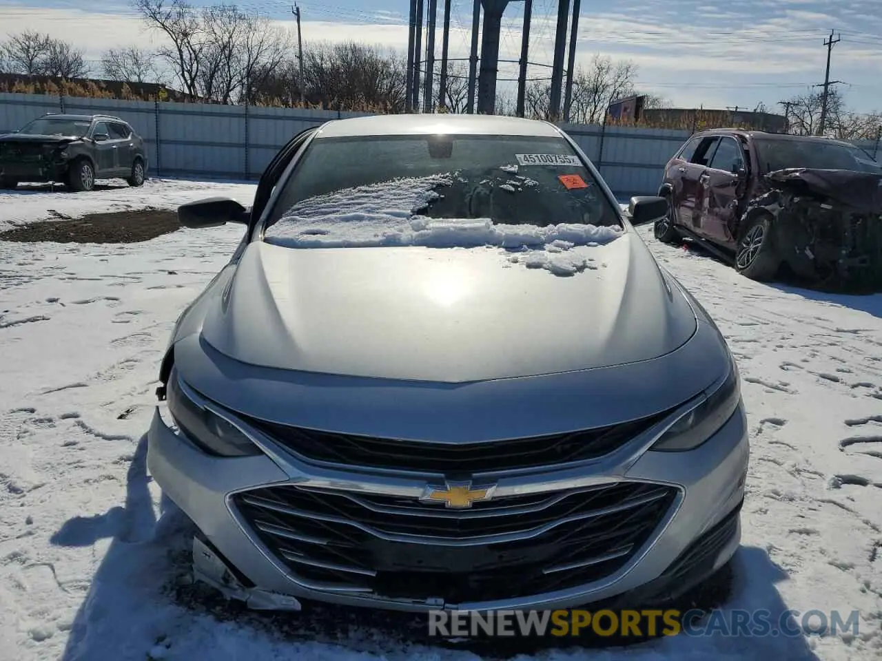 5 Photograph of a damaged car 1G1ZB5ST6KF199411 CHEVROLET MALIBU 2019