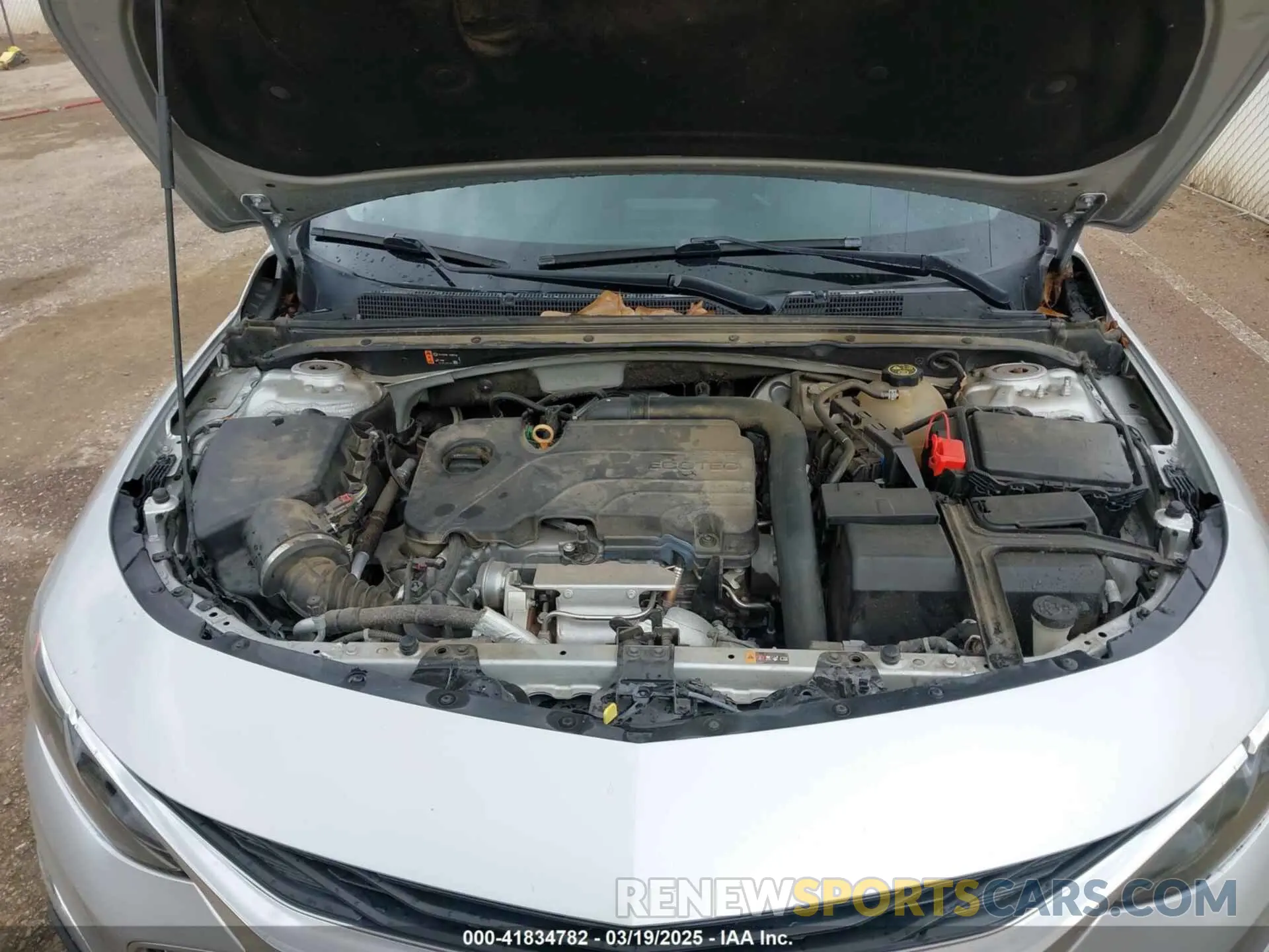 10 Photograph of a damaged car 1G1ZB5ST6KF200587 CHEVROLET MALIBU 2019
