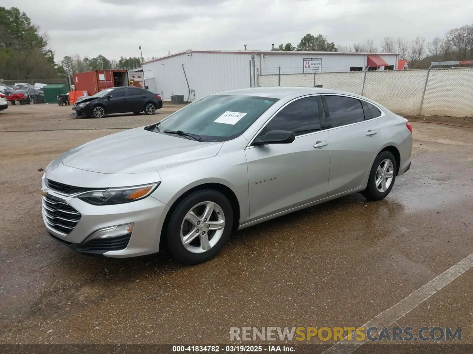 2 Photograph of a damaged car 1G1ZB5ST6KF200587 CHEVROLET MALIBU 2019