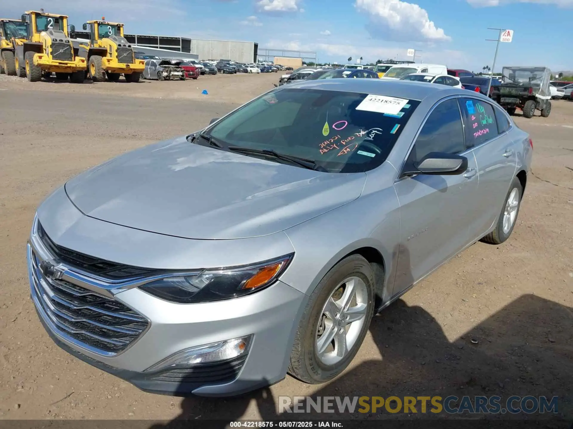 2 Photograph of a damaged car 1G1ZB5ST6KF204221 CHEVROLET MALIBU 2019