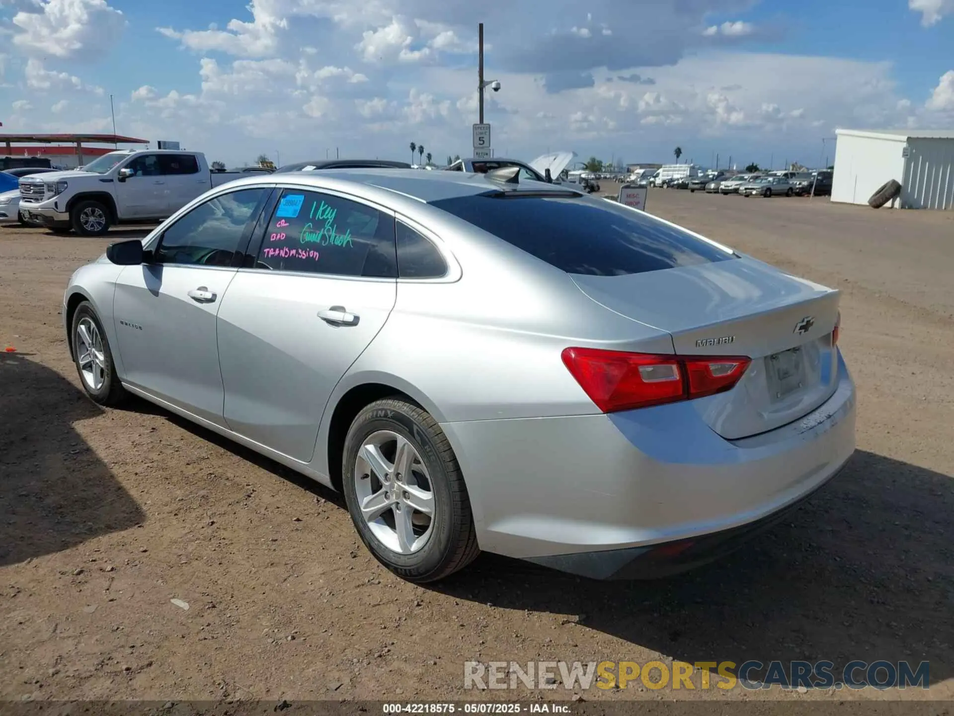 3 Photograph of a damaged car 1G1ZB5ST6KF204221 CHEVROLET MALIBU 2019
