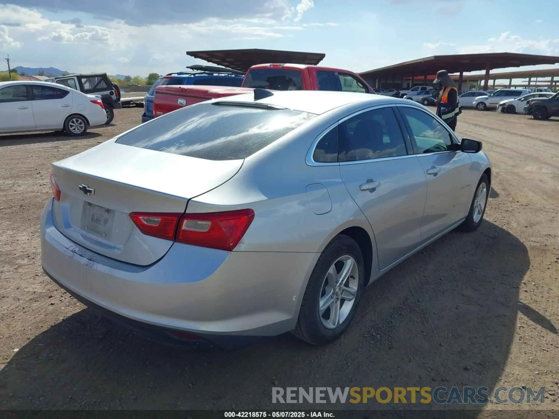 4 Photograph of a damaged car 1G1ZB5ST6KF204221 CHEVROLET MALIBU 2019