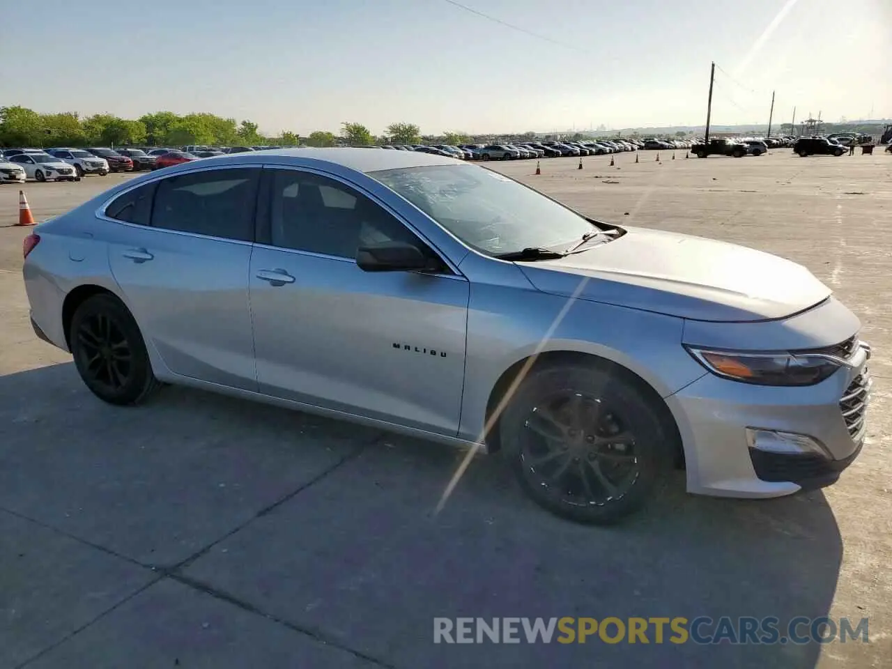 4 Photograph of a damaged car 1G1ZB5ST7KF125950 CHEVROLET MALIBU 2019