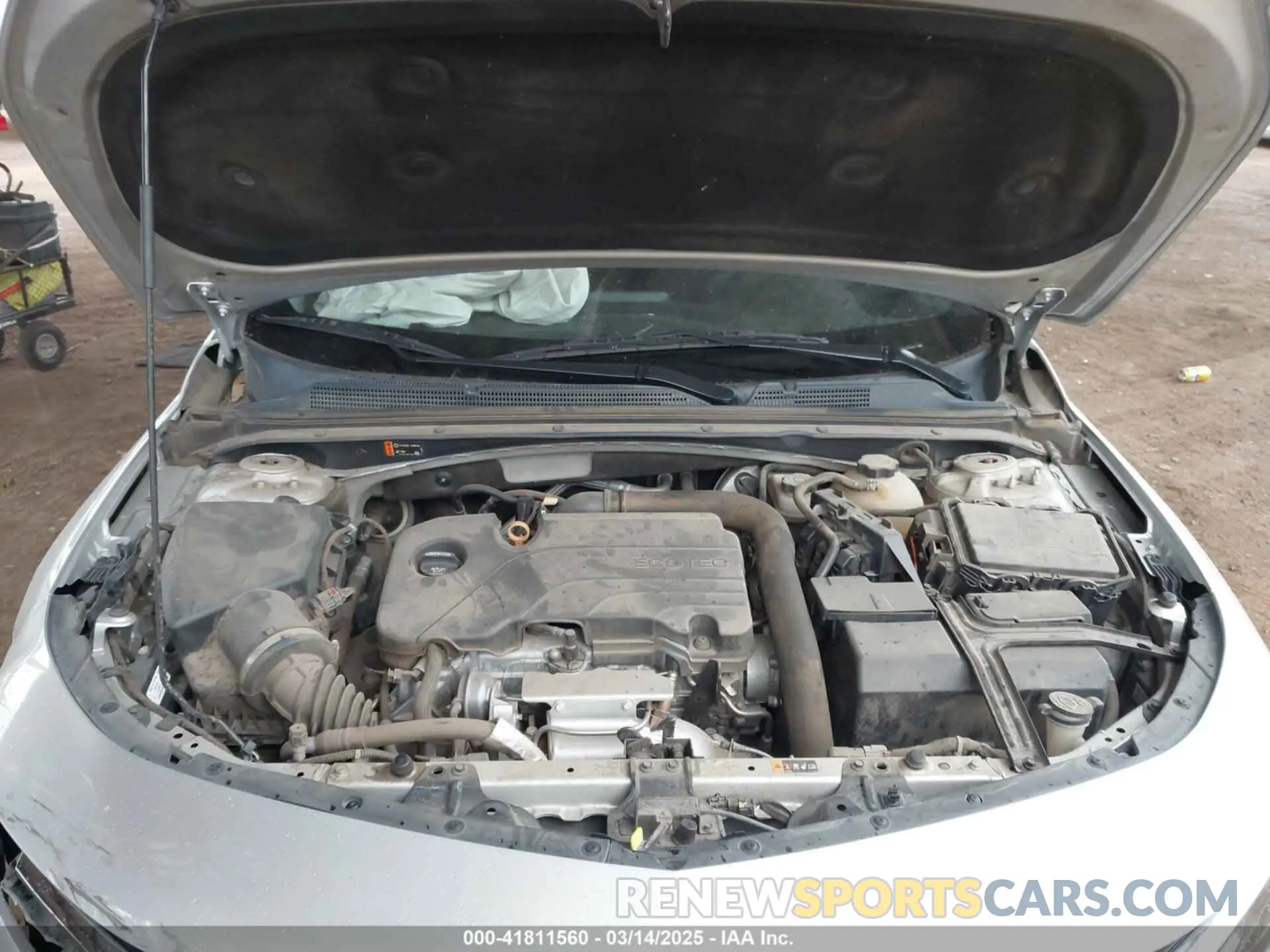 10 Photograph of a damaged car 1G1ZB5ST7KF140268 CHEVROLET MALIBU 2019