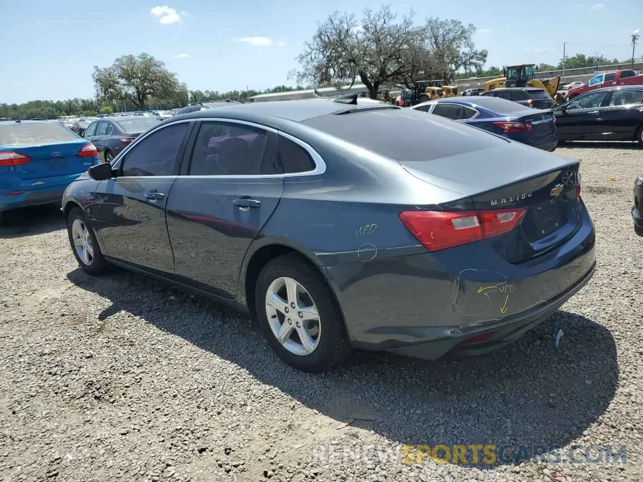 2 Photograph of a damaged car 1G1ZB5ST7KF178664 CHEVROLET MALIBU 2019