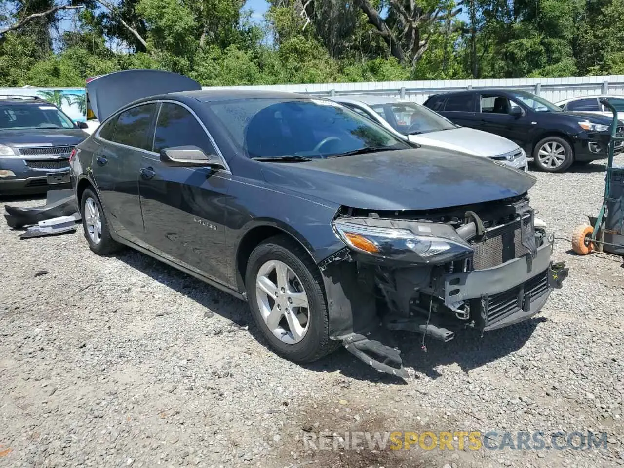 4 Photograph of a damaged car 1G1ZB5ST7KF178664 CHEVROLET MALIBU 2019