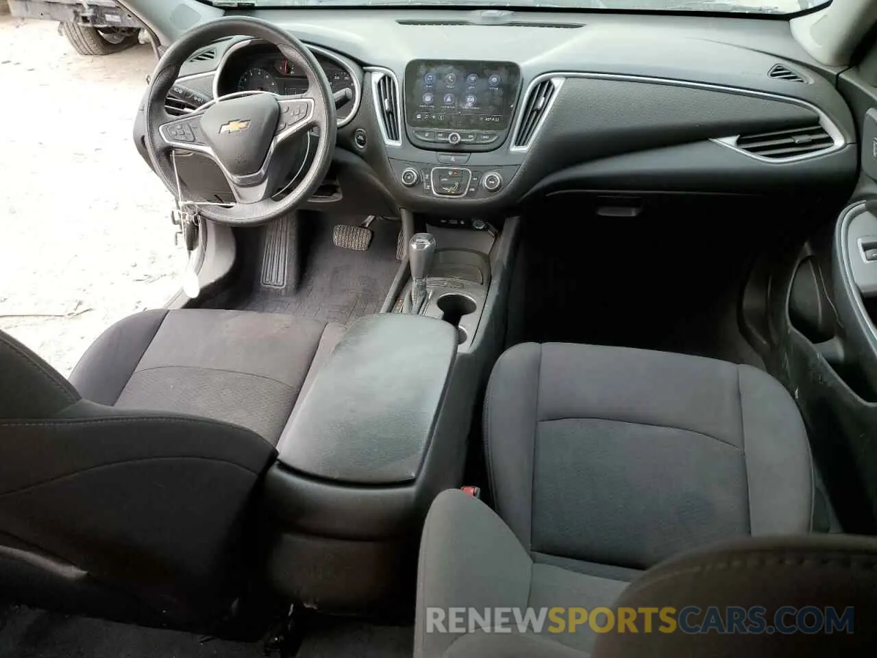 8 Photograph of a damaged car 1G1ZB5ST7KF189602 CHEVROLET MALIBU 2019