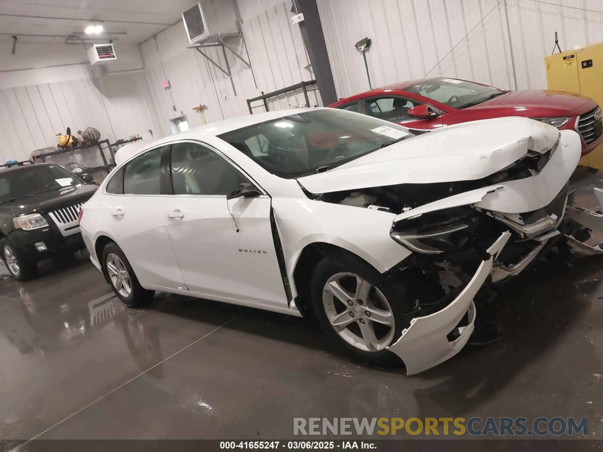 13 Photograph of a damaged car 1G1ZB5ST7KF201828 CHEVROLET MALIBU 2019