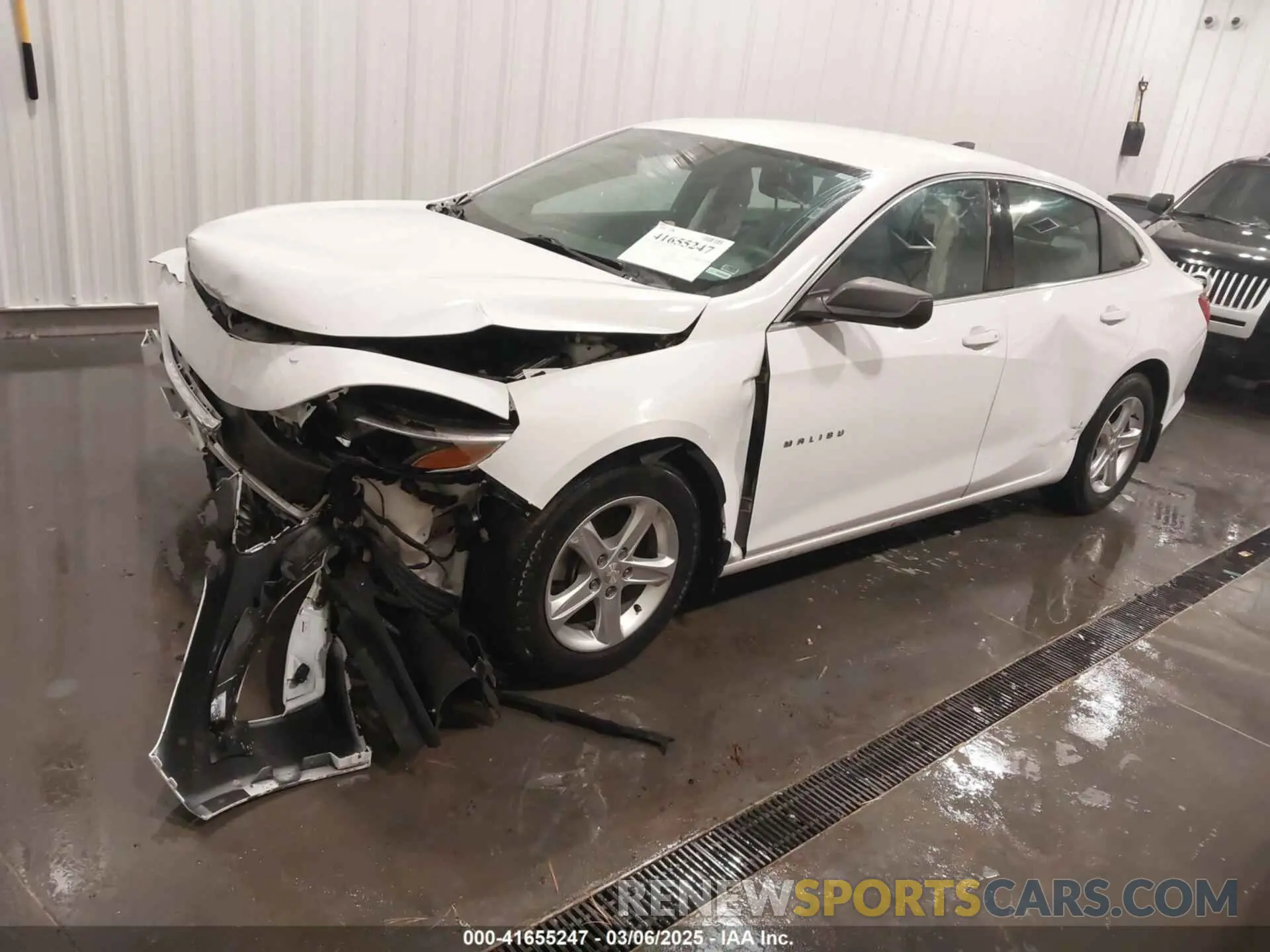 2 Photograph of a damaged car 1G1ZB5ST7KF201828 CHEVROLET MALIBU 2019