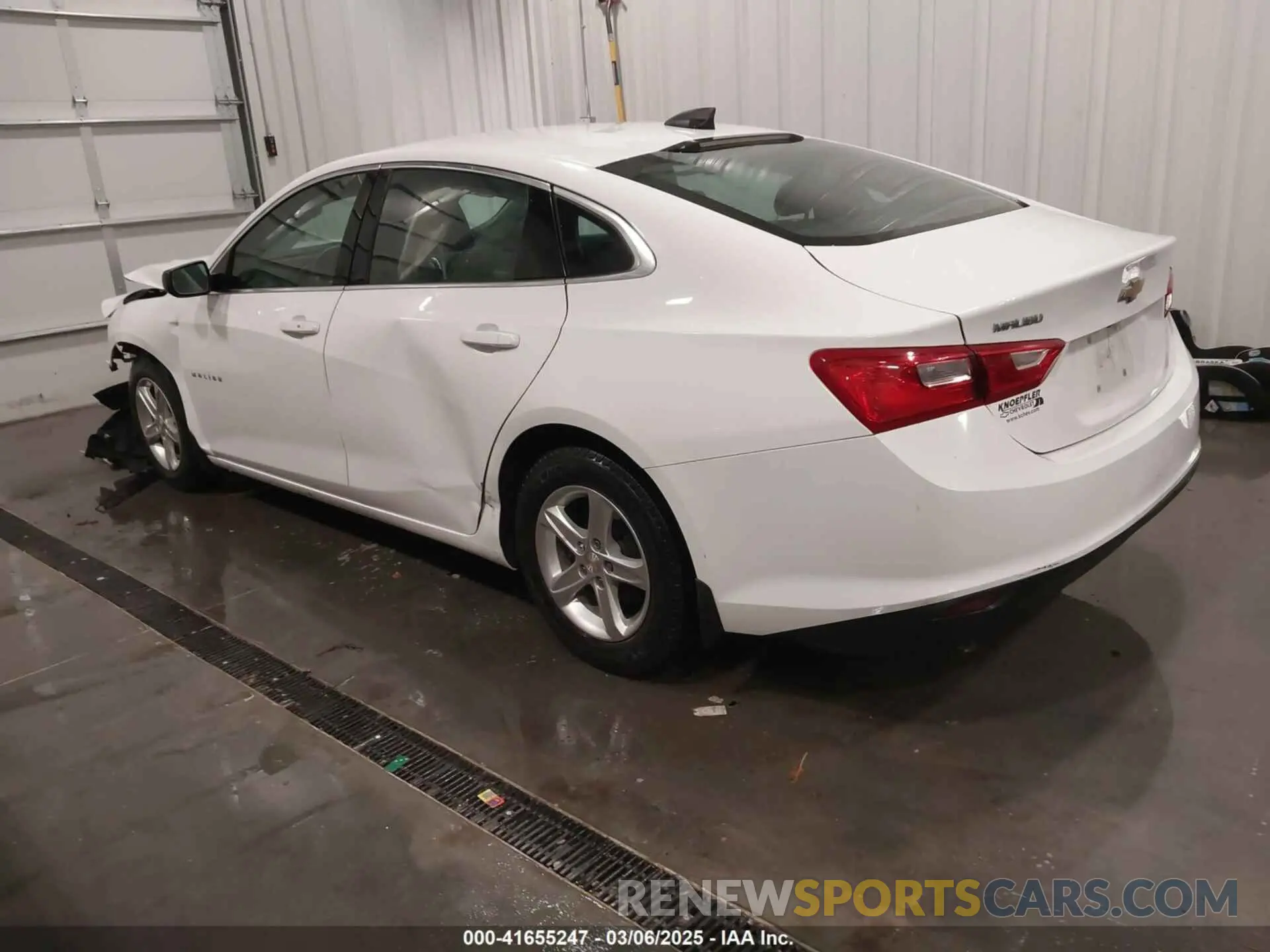 3 Photograph of a damaged car 1G1ZB5ST7KF201828 CHEVROLET MALIBU 2019
