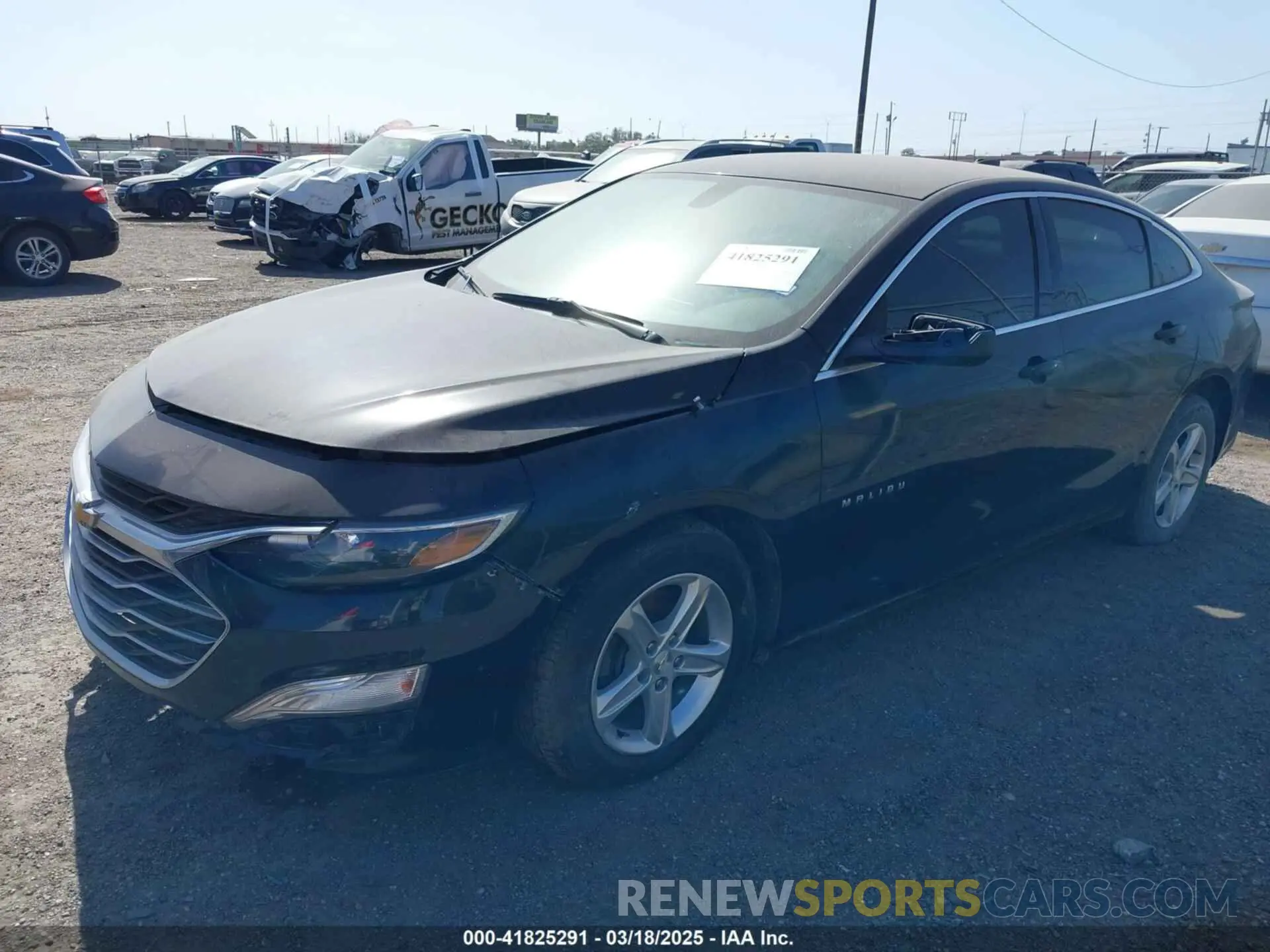2 Photograph of a damaged car 1G1ZB5ST7KF211629 CHEVROLET MALIBU 2019