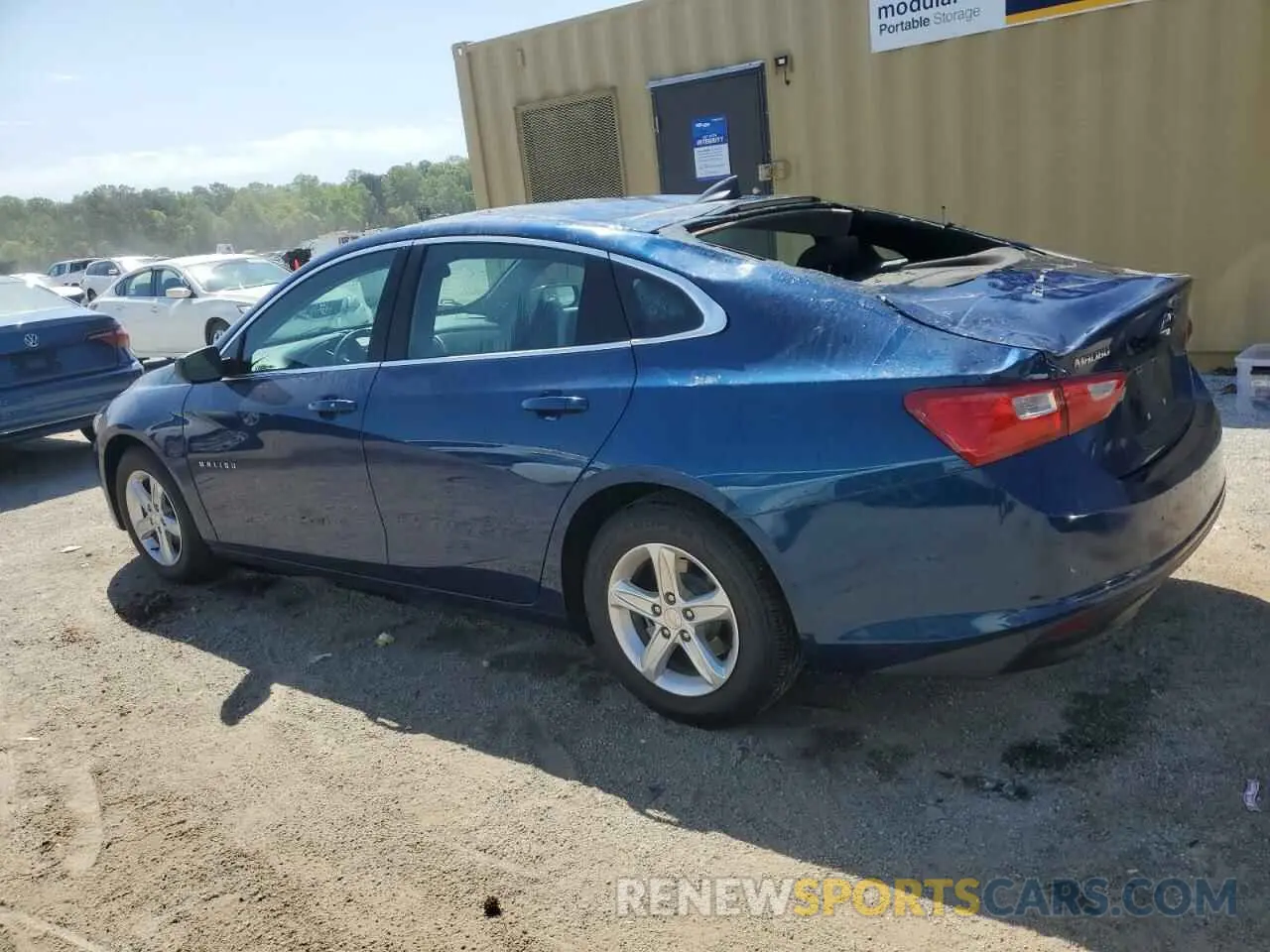 2 Photograph of a damaged car 1G1ZB5ST7KF214885 CHEVROLET MALIBU 2019