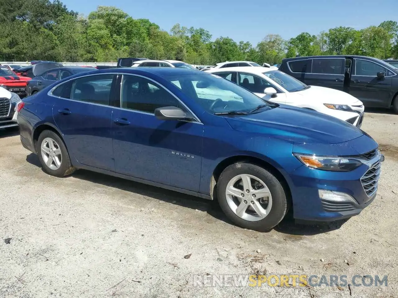 4 Photograph of a damaged car 1G1ZB5ST7KF214885 CHEVROLET MALIBU 2019