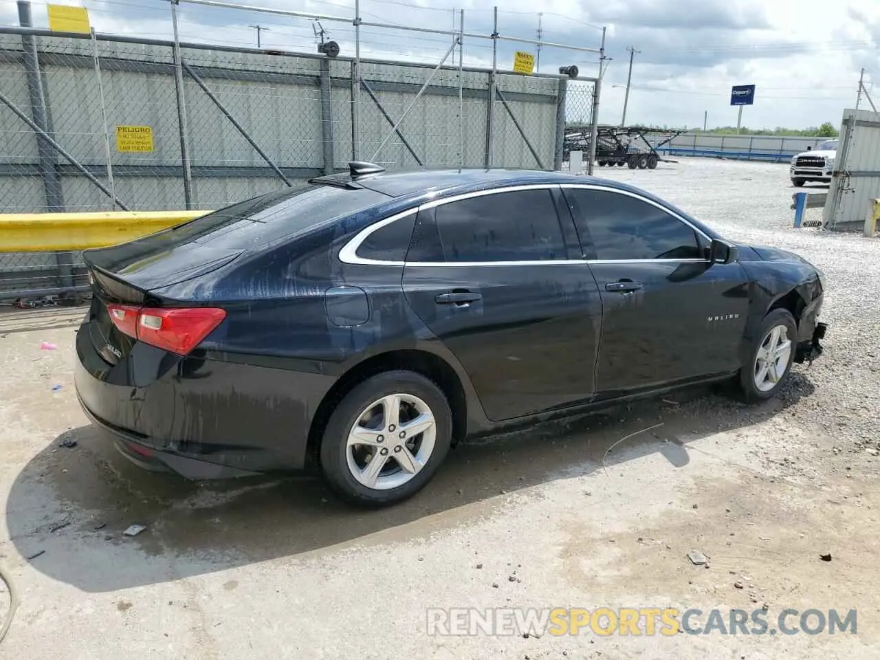 3 Photograph of a damaged car 1G1ZB5ST8KF118716 CHEVROLET MALIBU 2019