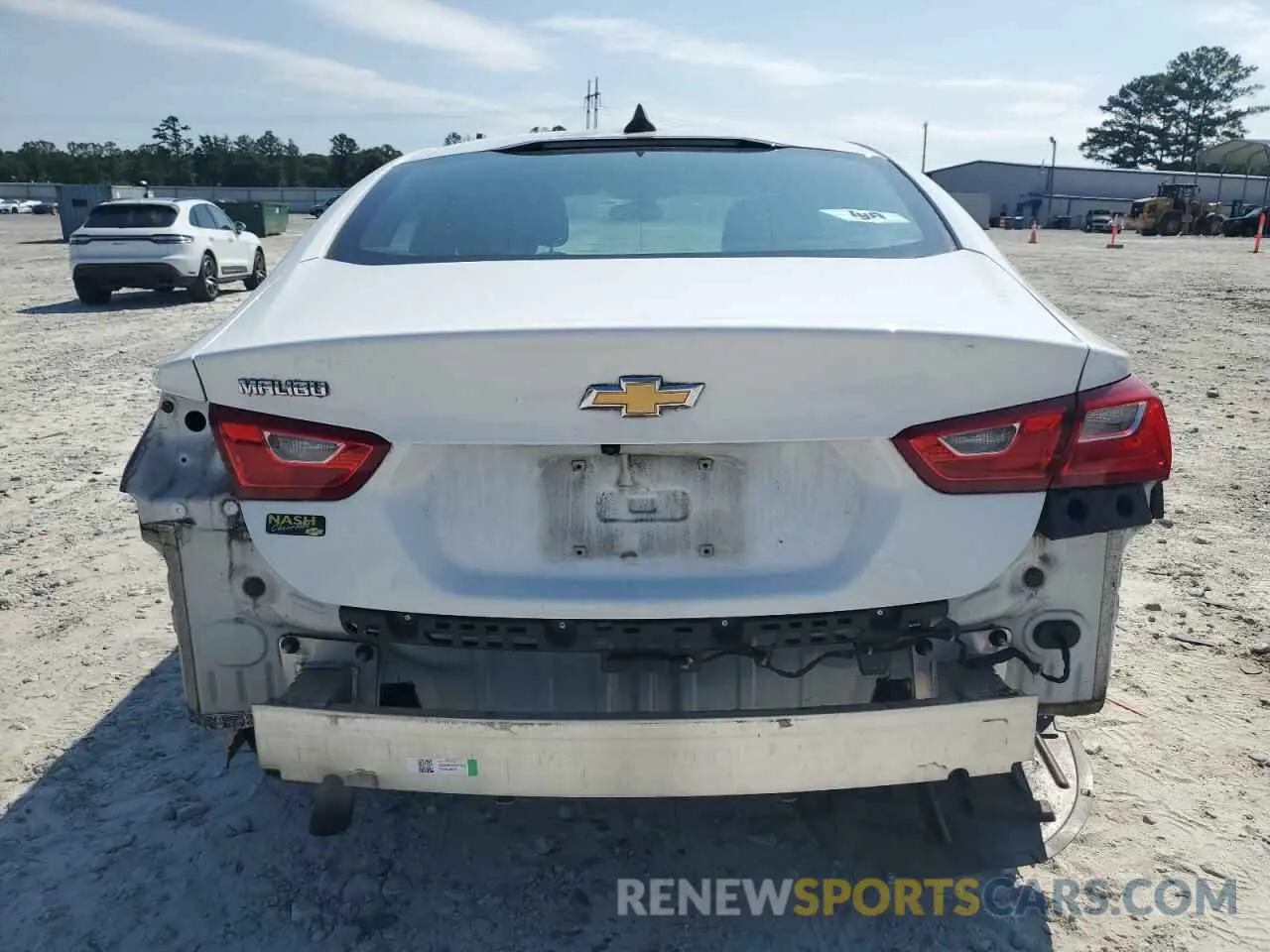 6 Photograph of a damaged car 1G1ZB5ST8KF184165 CHEVROLET MALIBU 2019