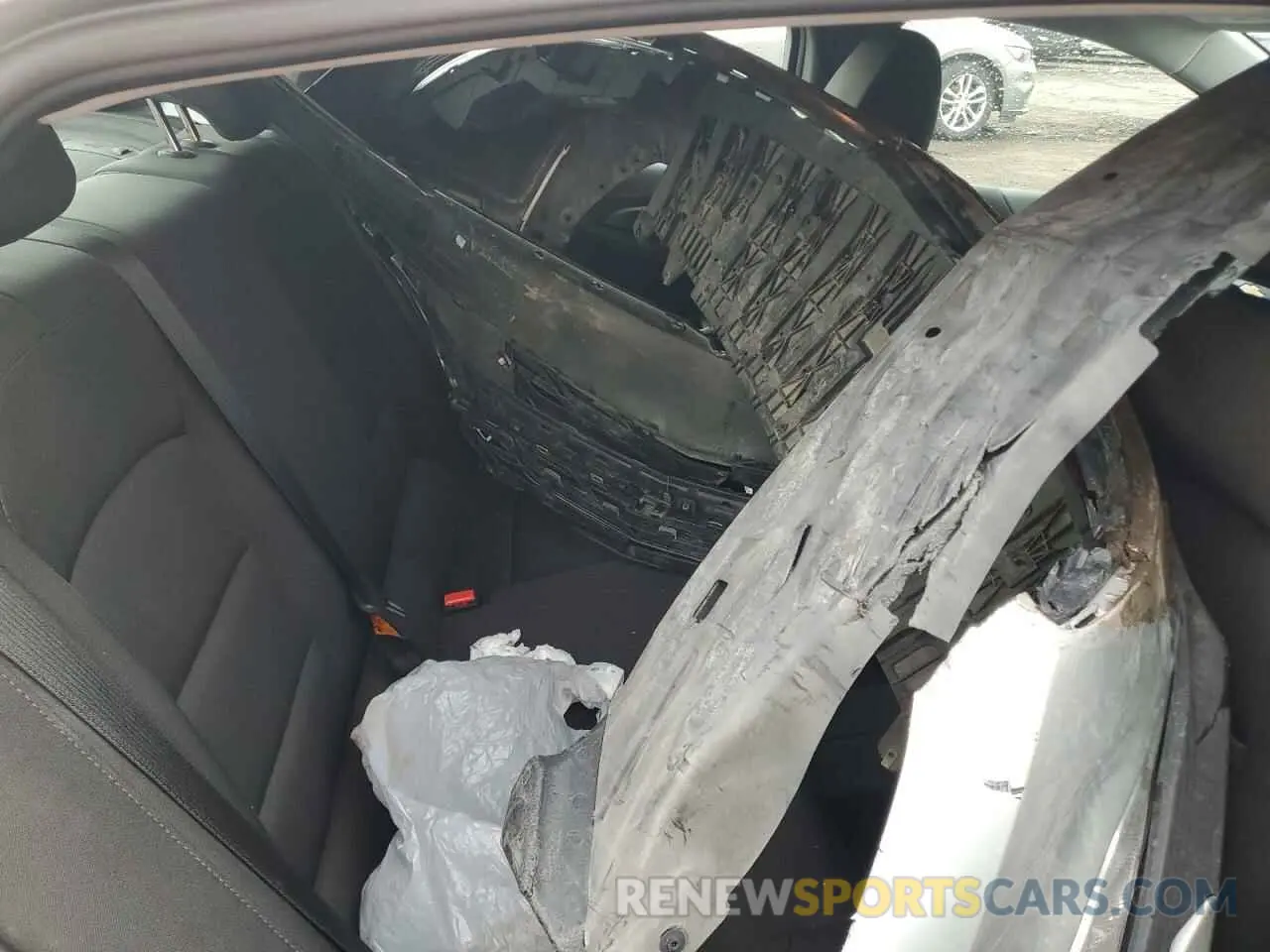 10 Photograph of a damaged car 1G1ZB5ST8KF185753 CHEVROLET MALIBU 2019