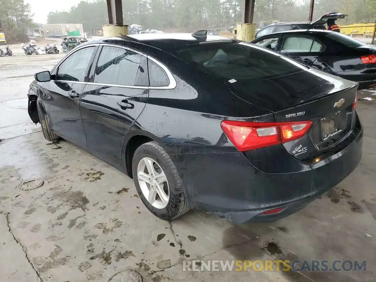 2 Photograph of a damaged car 1G1ZB5ST8KF199622 CHEVROLET MALIBU 2019