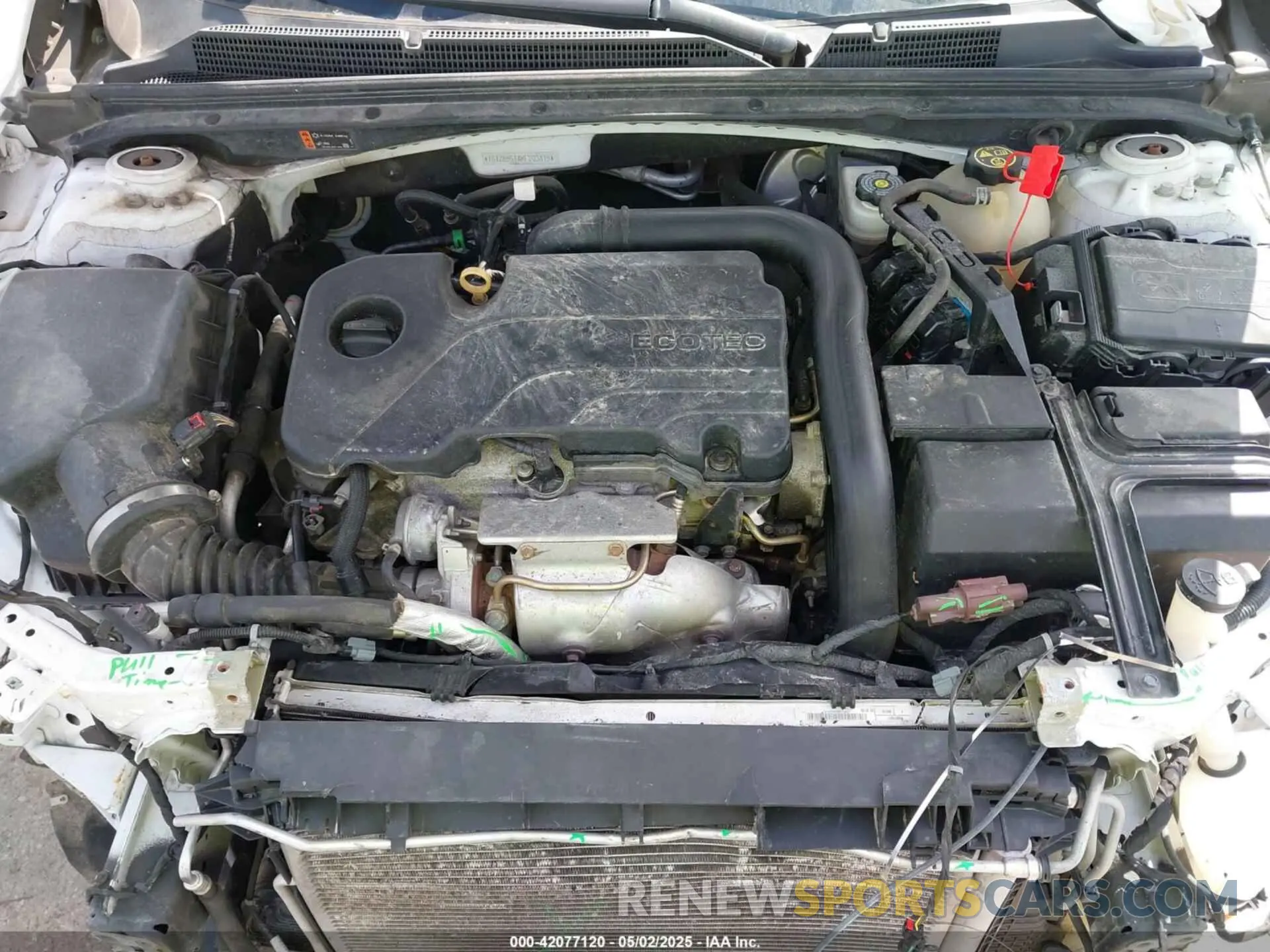 10 Photograph of a damaged car 1G1ZB5ST8KF203815 CHEVROLET MALIBU 2019