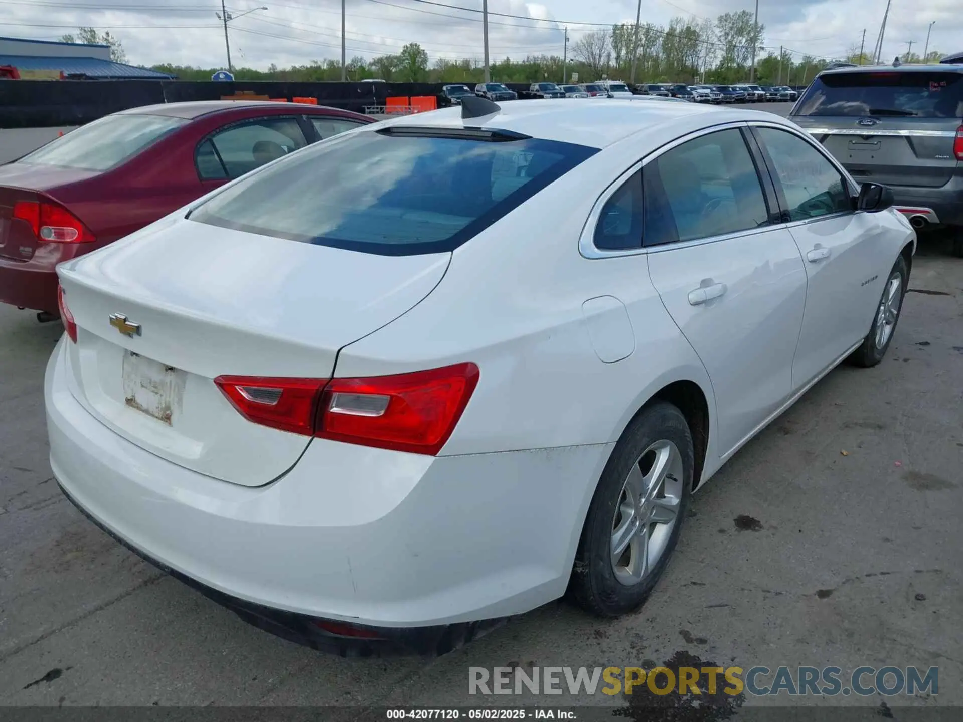 4 Photograph of a damaged car 1G1ZB5ST8KF203815 CHEVROLET MALIBU 2019