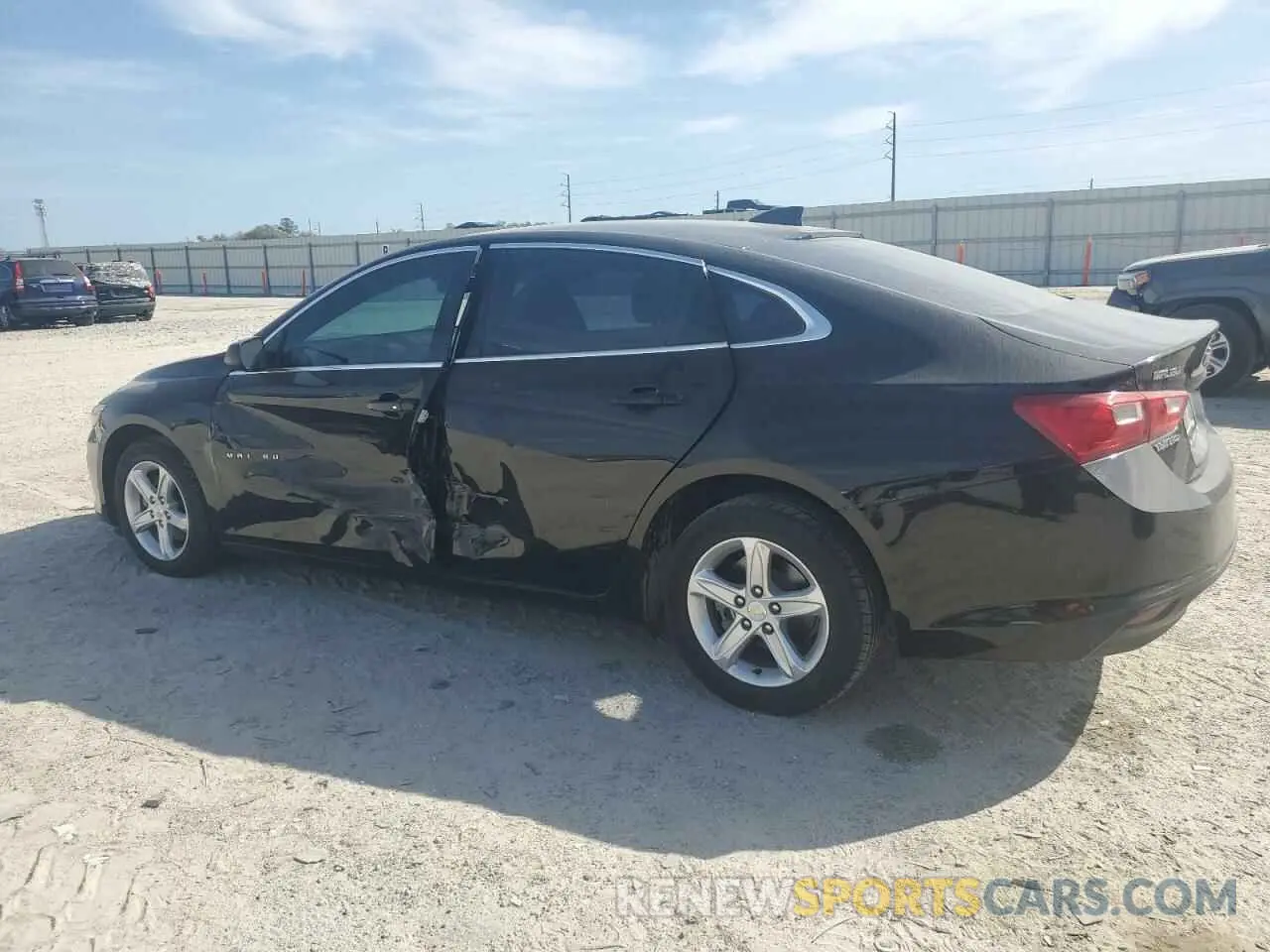 2 Photograph of a damaged car 1G1ZB5ST8KF223322 CHEVROLET MALIBU 2019