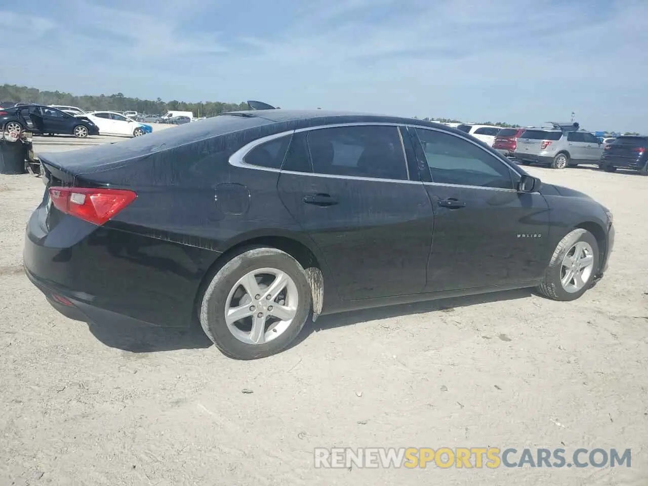 3 Photograph of a damaged car 1G1ZB5ST8KF223322 CHEVROLET MALIBU 2019