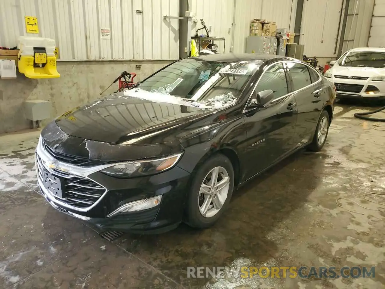 1 Photograph of a damaged car 1G1ZB5ST8KF225524 CHEVROLET MALIBU 2019