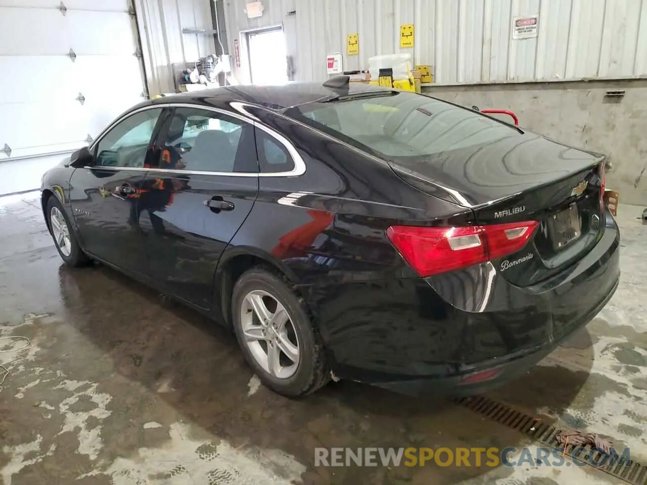 2 Photograph of a damaged car 1G1ZB5ST8KF225524 CHEVROLET MALIBU 2019