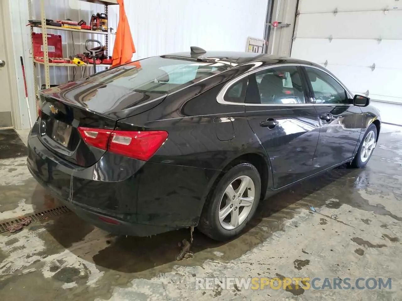 3 Photograph of a damaged car 1G1ZB5ST8KF225524 CHEVROLET MALIBU 2019